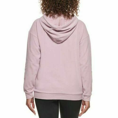 Marc New York Ribbed Knit Pullover Hoodie Sweatshirt womens light purple Size L