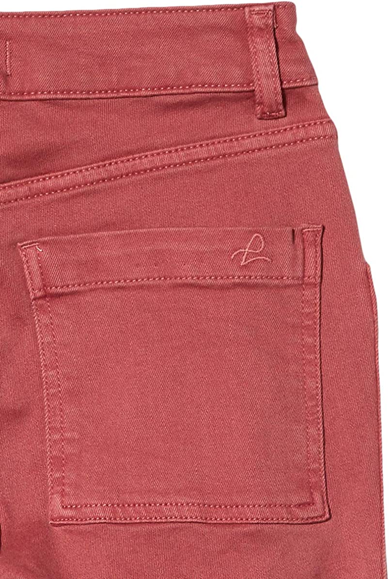 DL1961 Women's Florence Instasculpt Mid Rise Skinny Ankle Jean Pink Rose Size 24