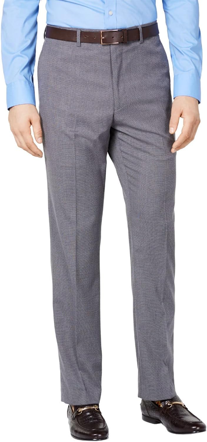Vince Camuto Men's Slim Fit Suit Separates, Pant, Grey, 32W X 34L