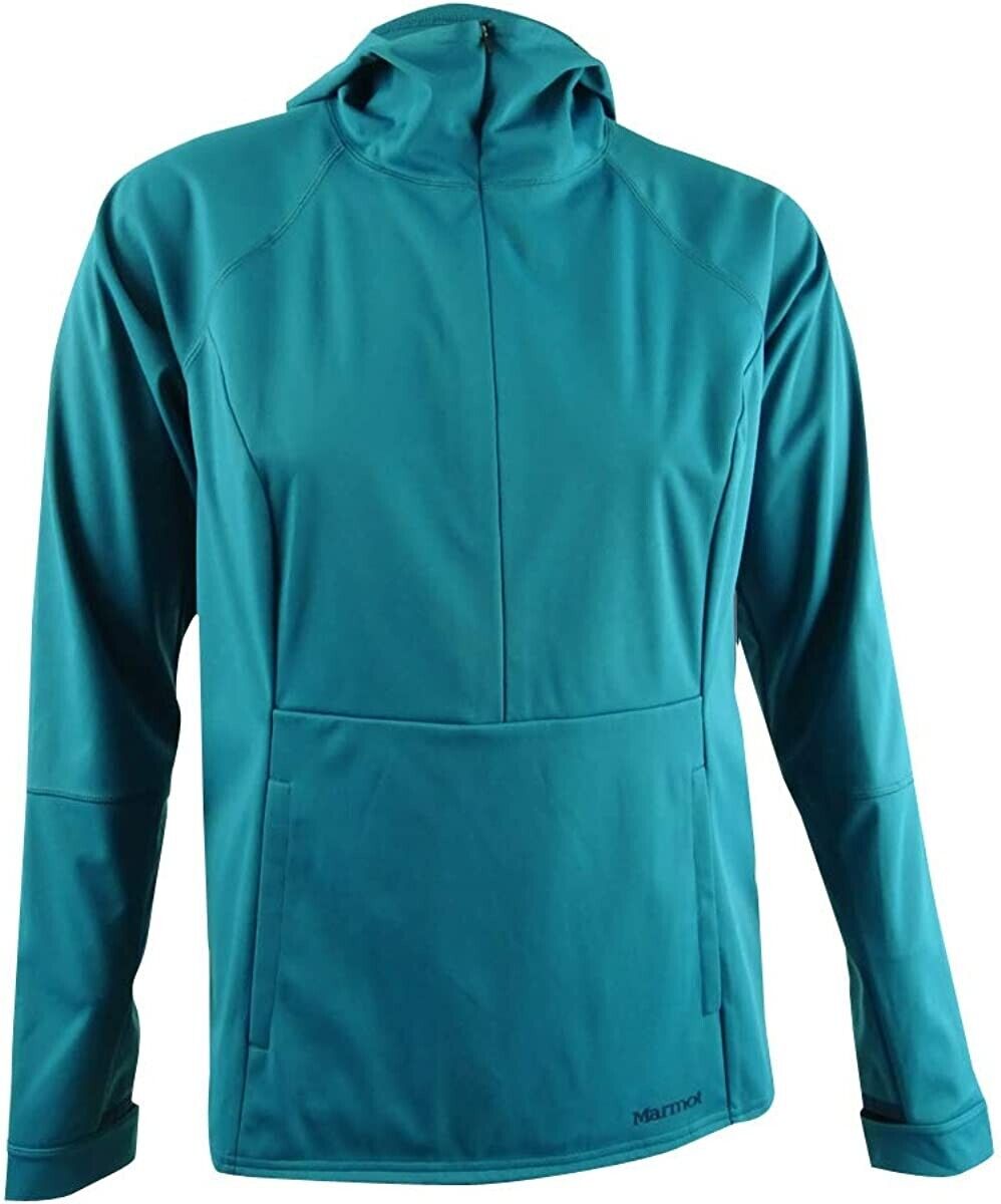 Marmot Womens Zenyatta 1/2 Zip Hoodie Late Night blue Size XL MSRP $90