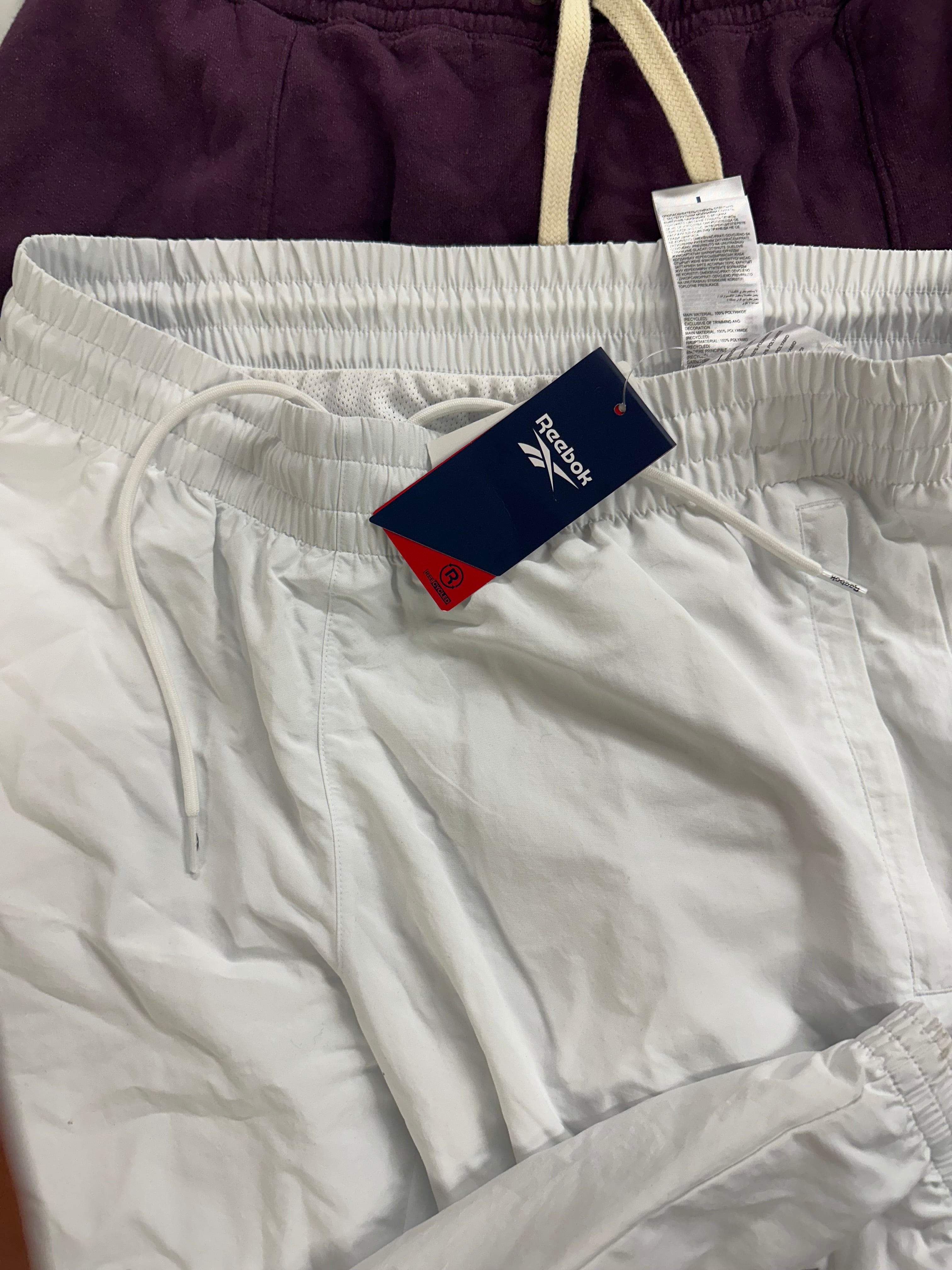 Men's Clothing Bottoms Wholesale Lot, POLO RALPH LAUREN, REEBOK, PGA TOUR, CHAMPION and more, 9 items, Shelf Pulls, MSRP $548