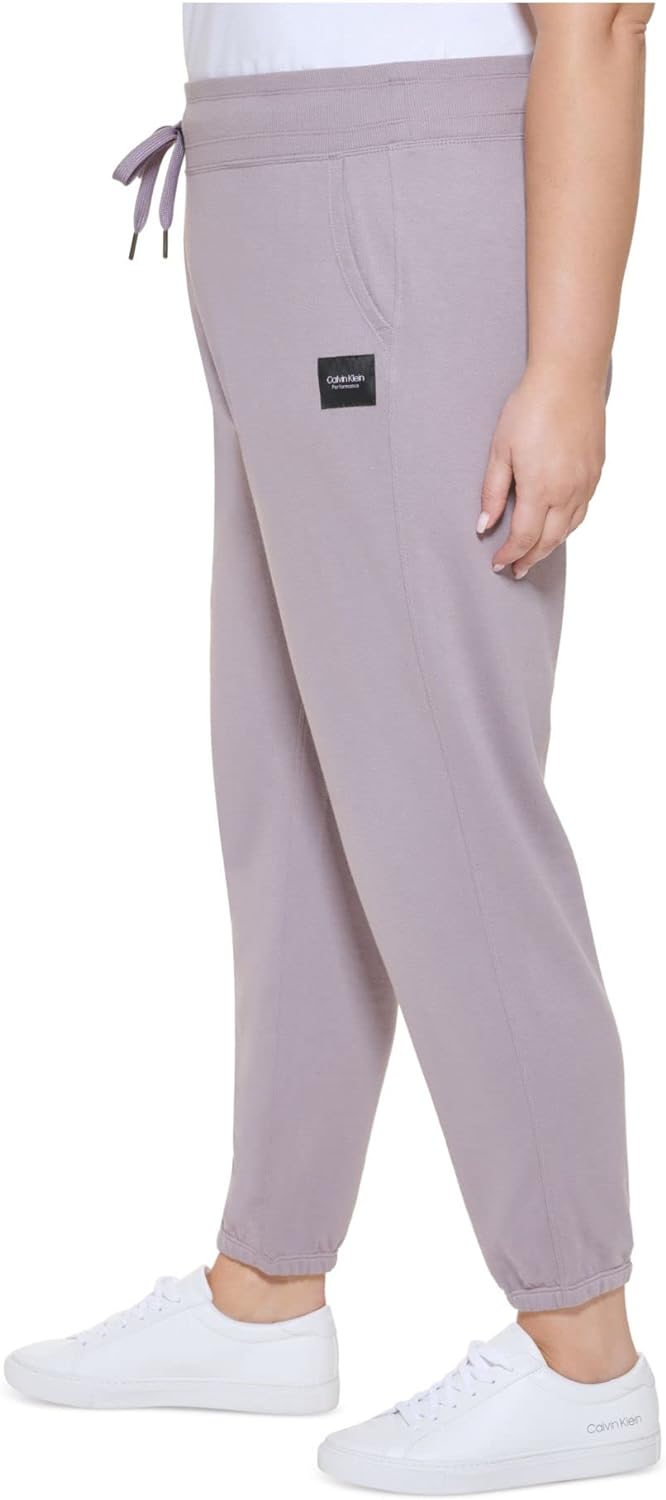 Calvin Klein Performance Womens Purple Pocket Active Wear Pants Plus Size 3X