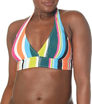 Anne Cole Halter Bikini Women Swim Top Size XS MSRP $58