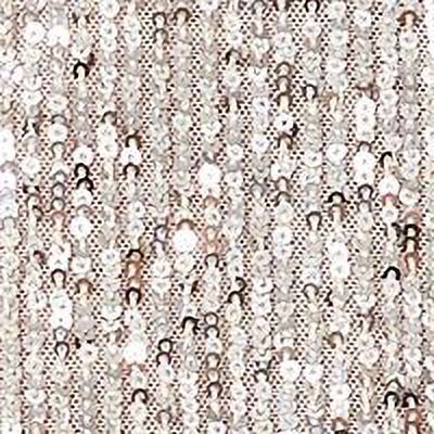 CECE Womens White Cold Shoulder Sequined Keyhole Closure Balloon Blouse Size M
