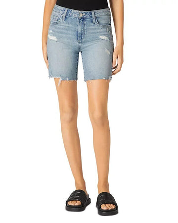 Joe's Jeans Commerce Blue Cutoff Bermuda Shorts Womens Size 32 MSRP $148