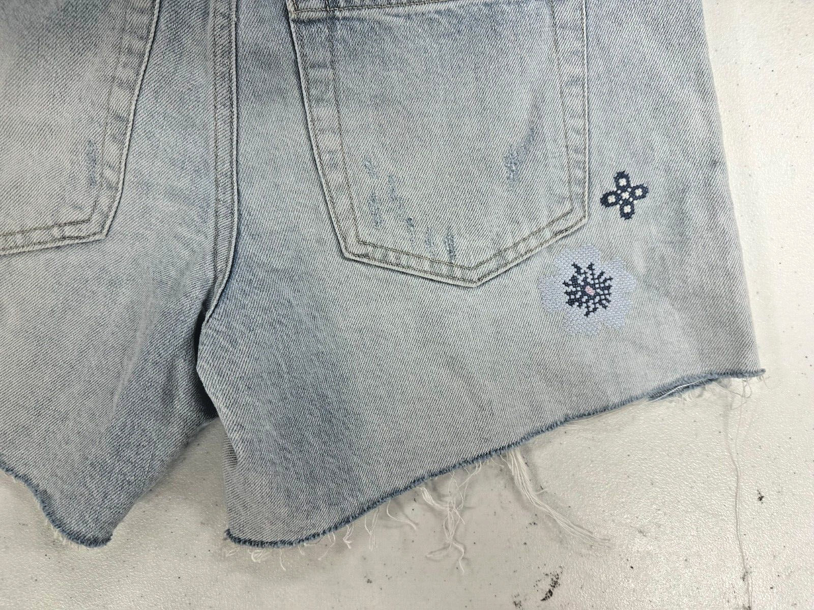 Lucky Brand Women's Island Hop Shorts, Blue Size 27 MSRP $80