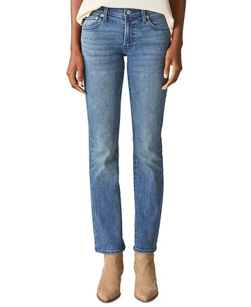 Lucky Brand Women's Sweet Straight Leg Jeans Blue Size 16/33 MSRP $99