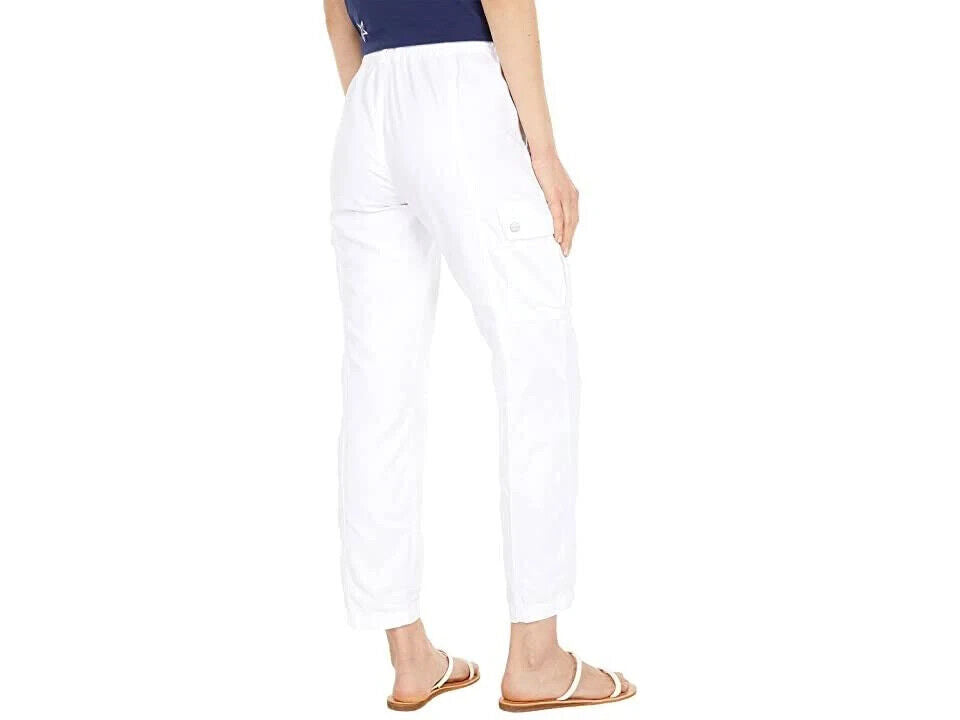 Sanctuary Skylar Cargo Pants White Women's Size 34 MSRP $119