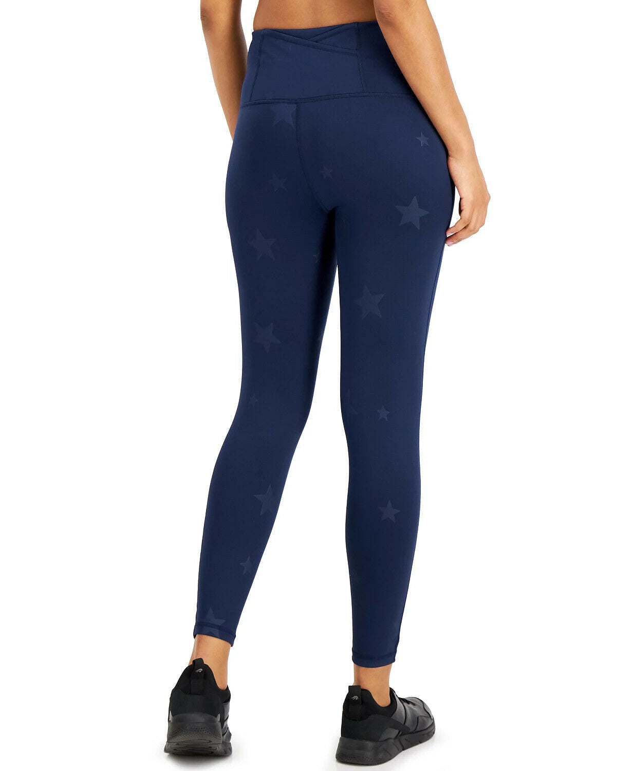 Ideology Star High-Waist 7/8 Length Leggings Women's navy blue Size S MSRP $40