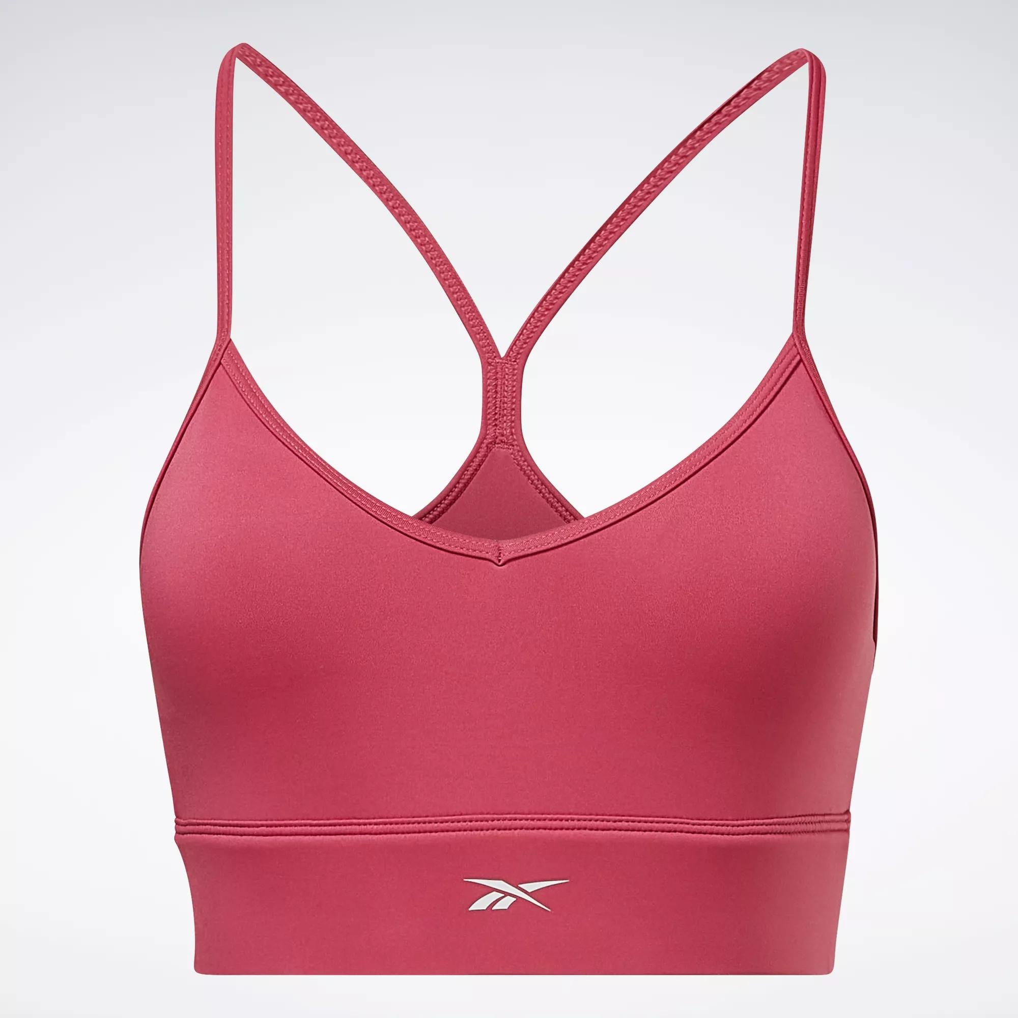 Reebok Women's Workout Ready Sports Bra Pink SIze L