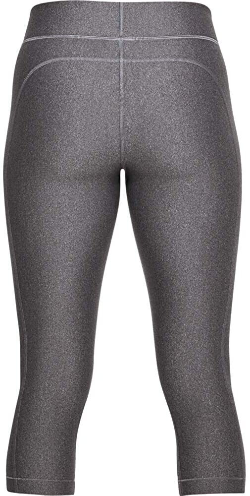 Under Armour Women's HeatGear Armour Capri Leggings Gray Size S