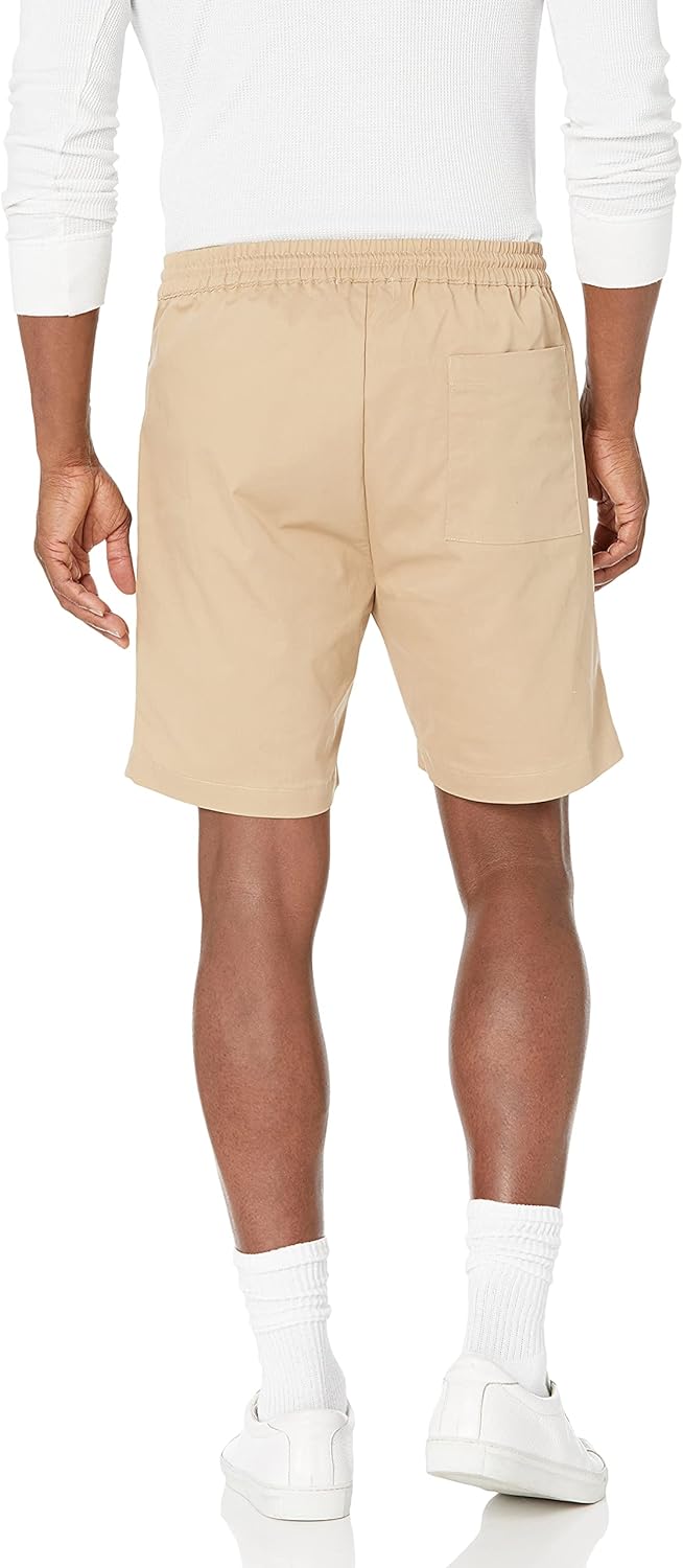 Velvet by Graham & Spencer Men's Casual Benji Shorts, Khaki, Beige Size S