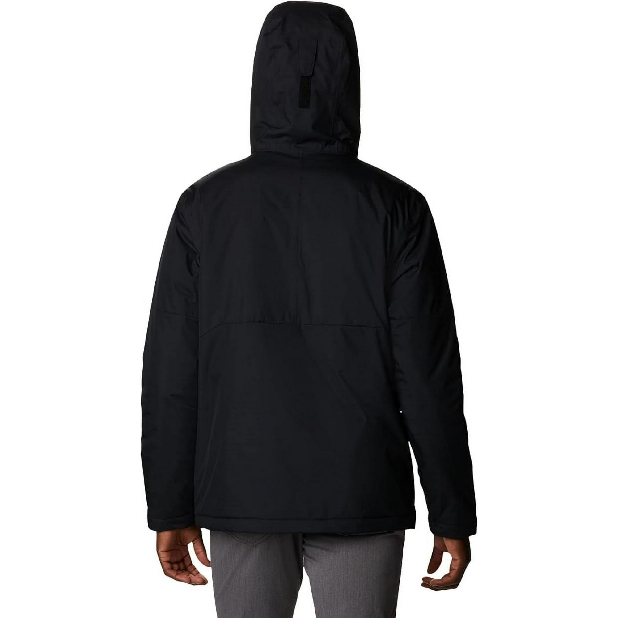 Columbia Sportswear Mens Point Park Insulated Warm Soft Jacket Black Size L
