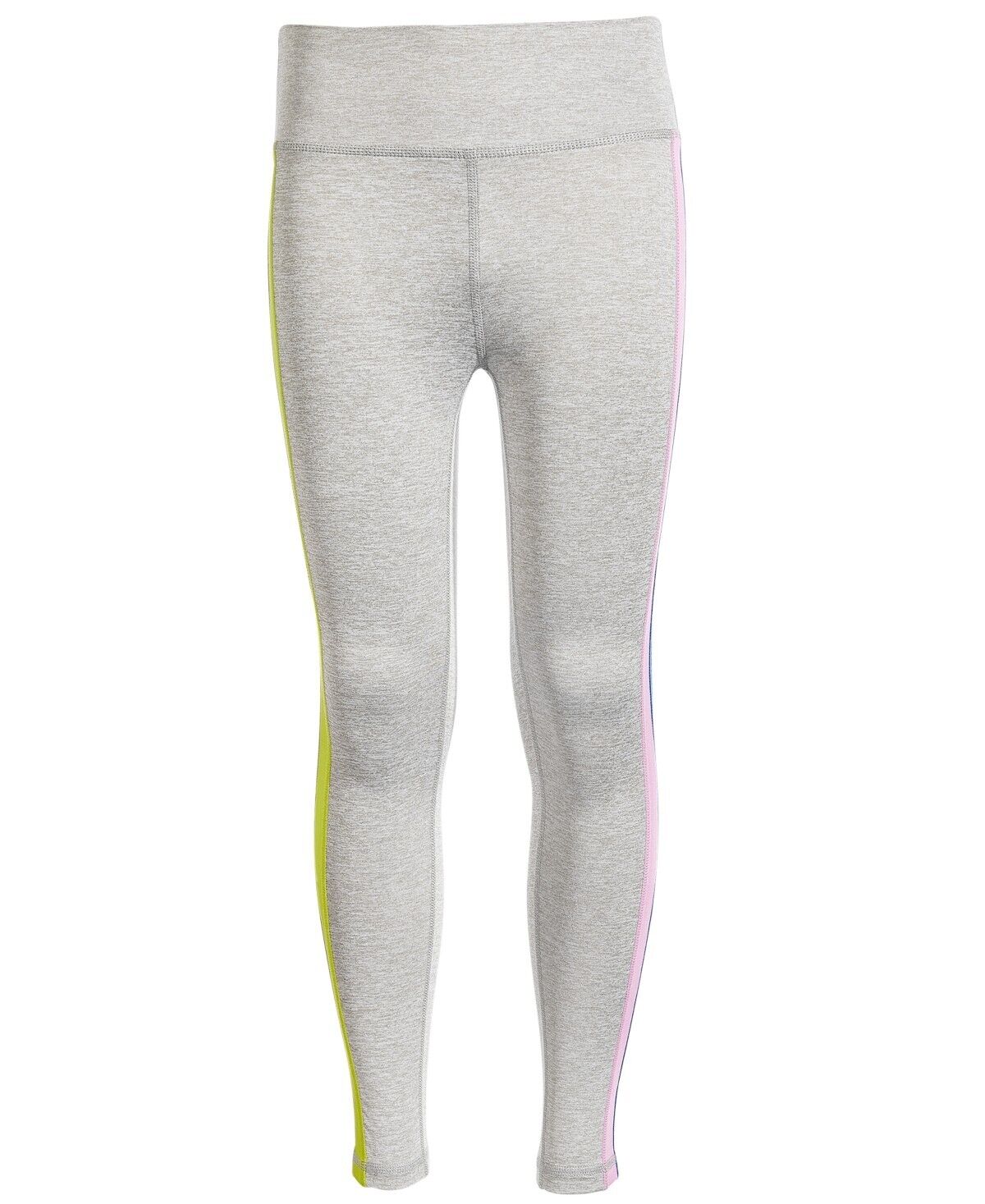Ideology Big Girls Jersey Core Stretch Legging Grey Pink Blue Size XL 16