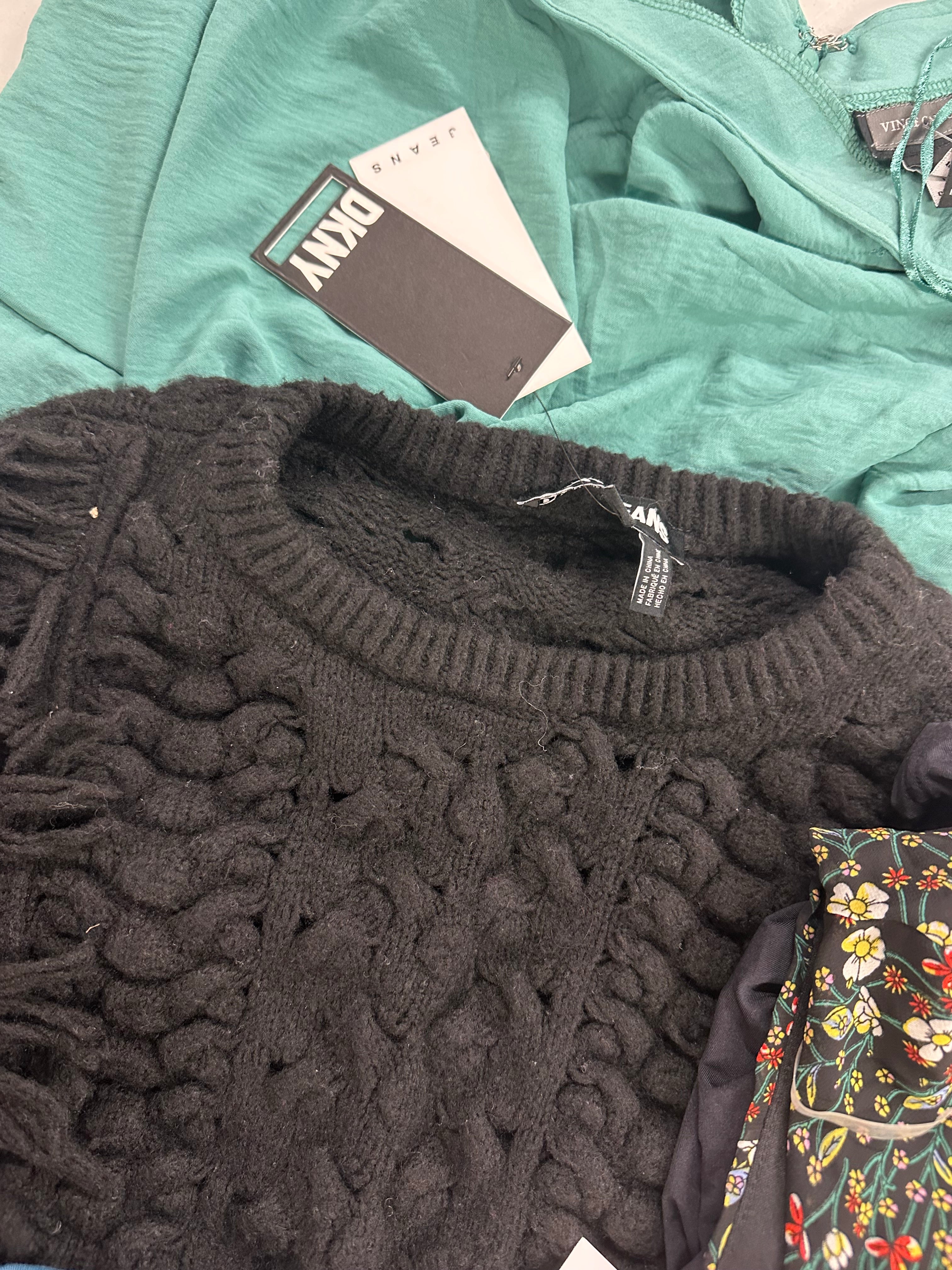 Women's Clothing Tops and Other Wholesale Lot, MICHAEL KORS, CALVIN KLEIN, DKNY, REEBOK, NY COLLECTION and more, 14 items, Shelf Pulls, MSRP $888