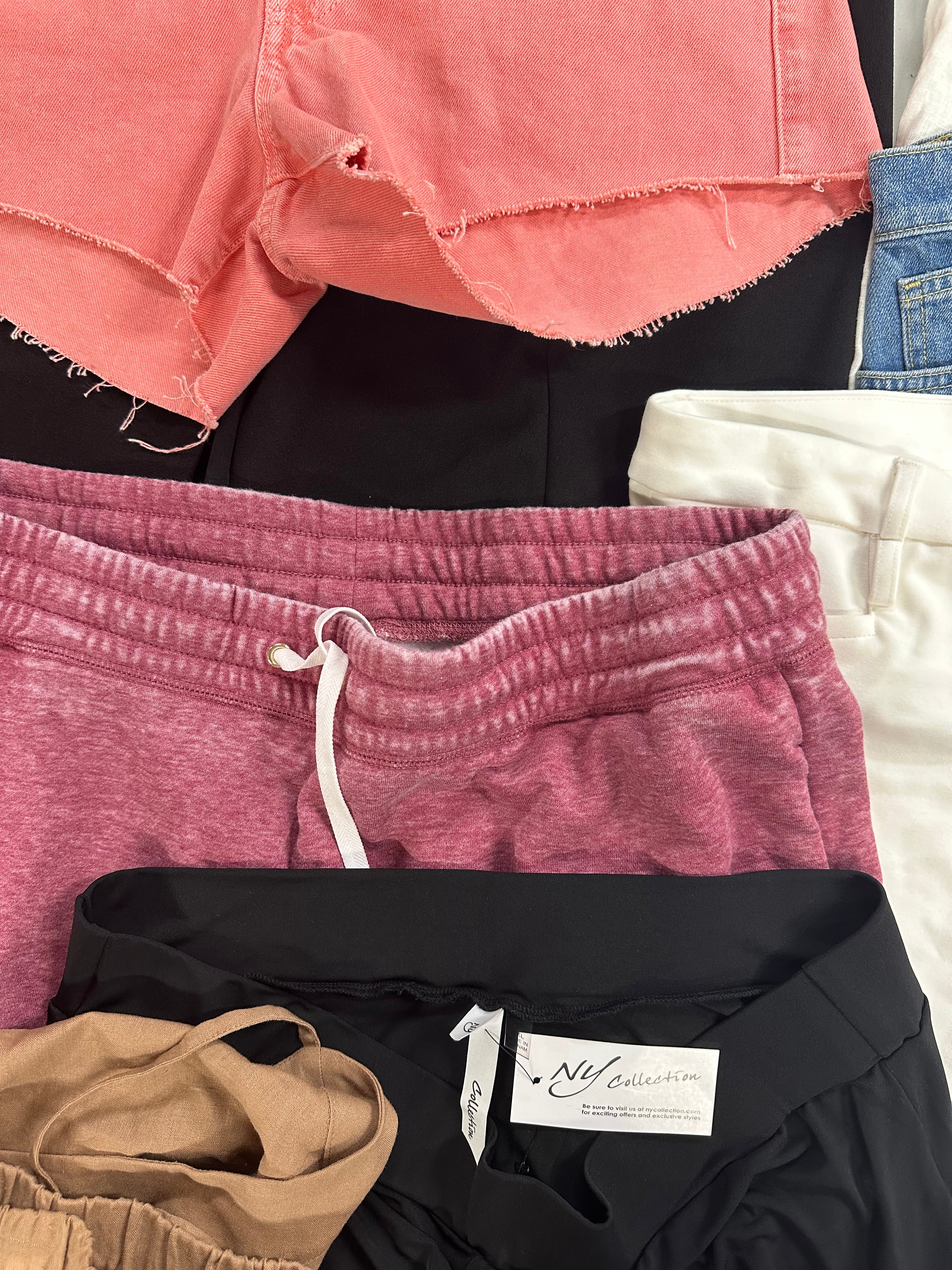 Women's Clothing Bottoms Wholesale Lot, MICHAEL KORS, TOMMY HILFIGER, GUESS, KARL LAGERFELD, AMERICAN APPAREL and more, 12 items, Shelf Pulls, MSRP $778