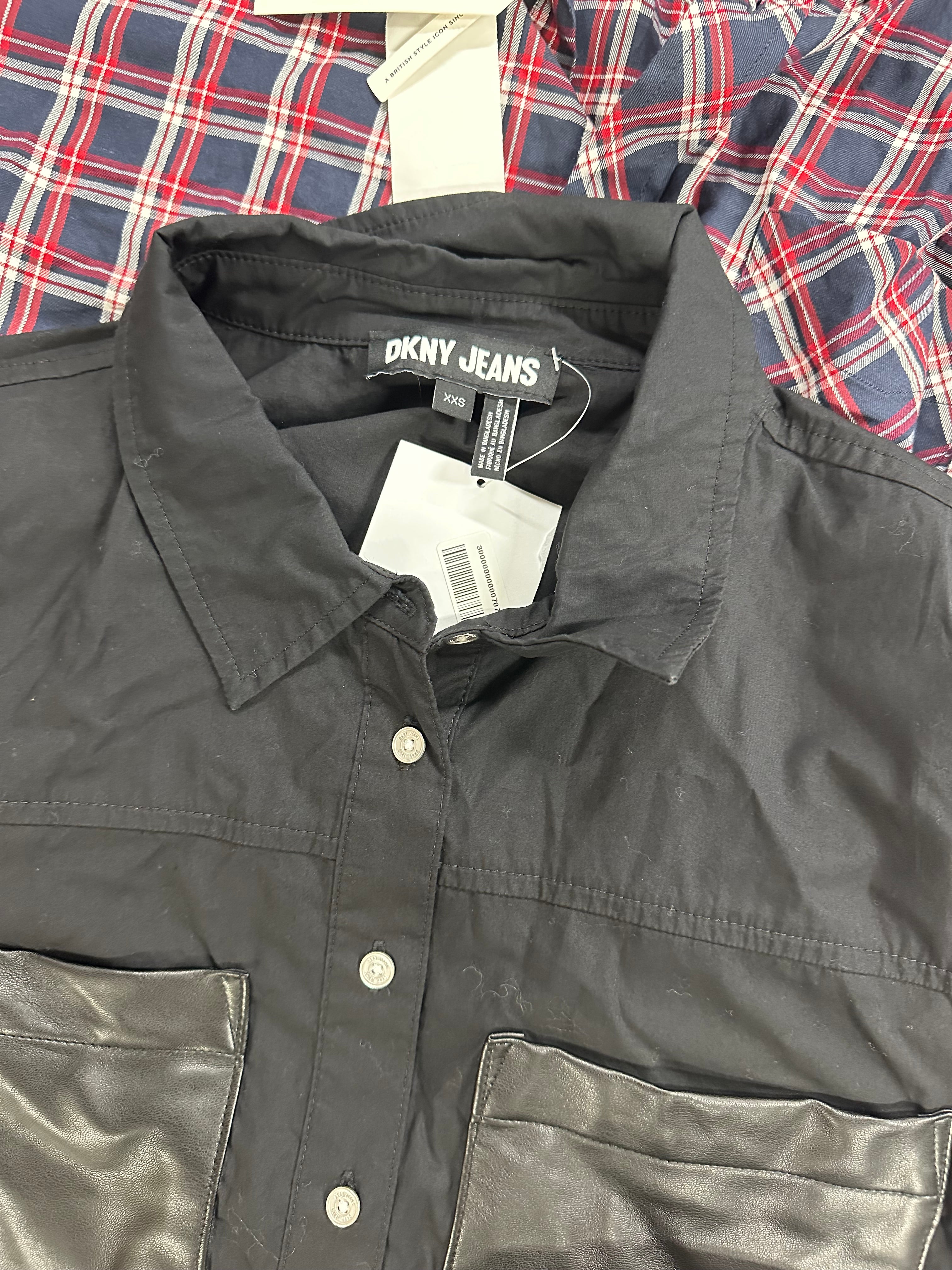 Men's Clothing Dress Shirts Wholesale Lot, BEN SHERMAN, CALVIN KLEIN, DKNY, TAYION and more, 8 Items, Shelf Pulls, MSRP $631