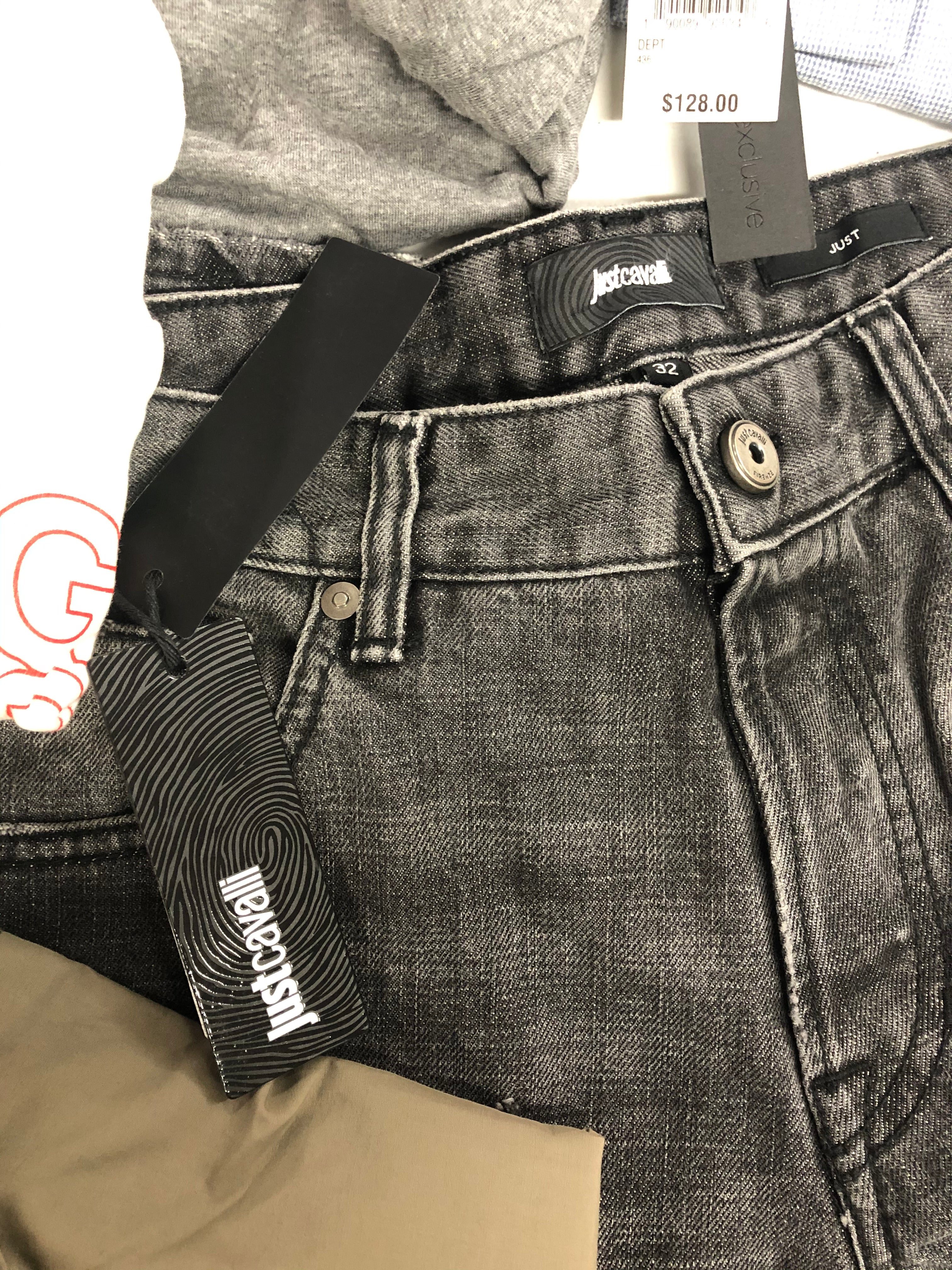 Men's Clothing Assorted Wholesale Lot, JUST CAVALLI, ALTEA, CALVIN KLEIN, KID DANGEROUS and more, 11 items, Shelf Pulls, MSRP $1,660