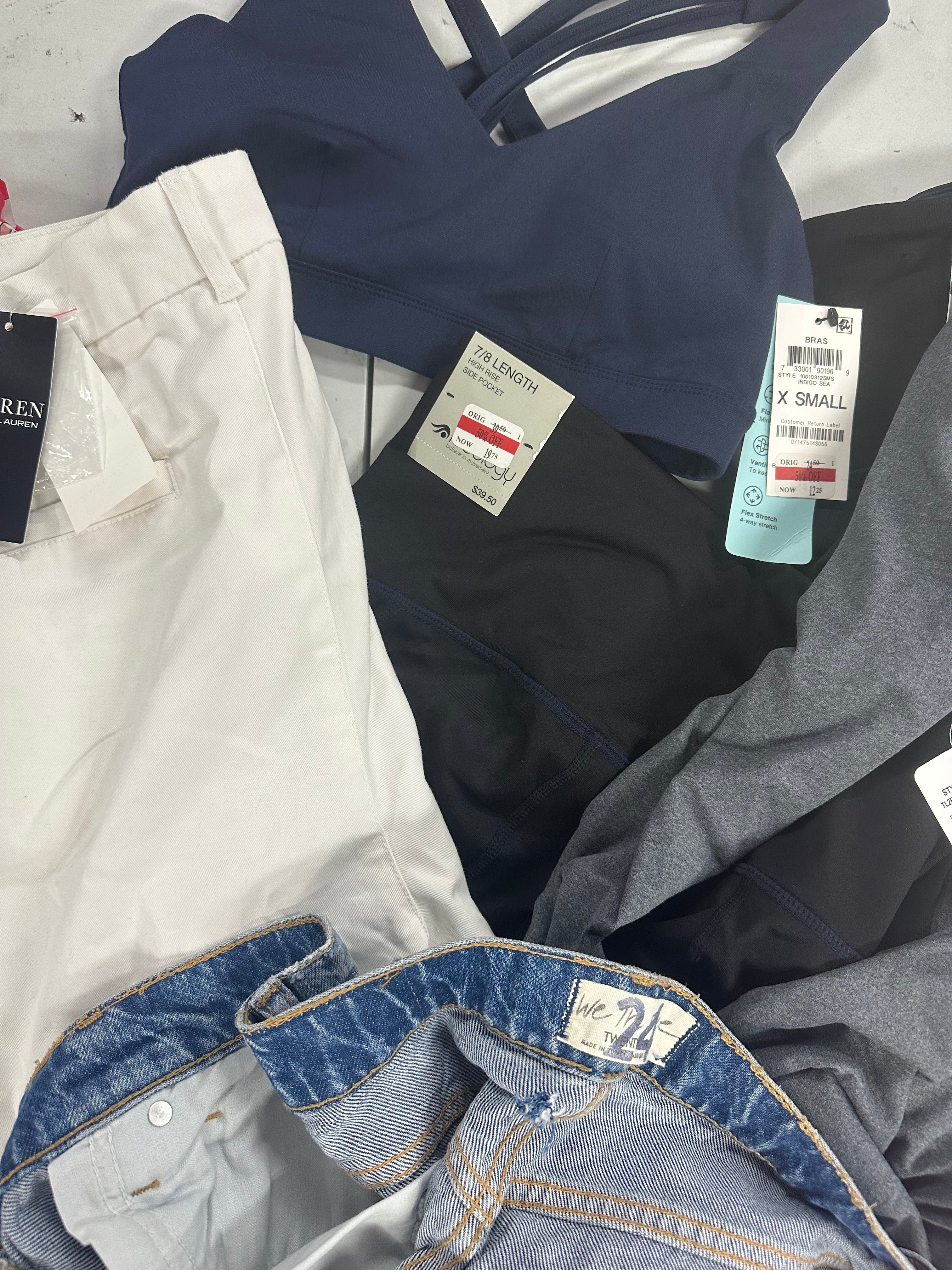 Women's Clothing RALPH LAUREN, MICHAEL KORS, FREE PEOPLE, 32 DEGREES and more, Wholesale Lot, 14 items, Shelf Pulls, MSRP $777