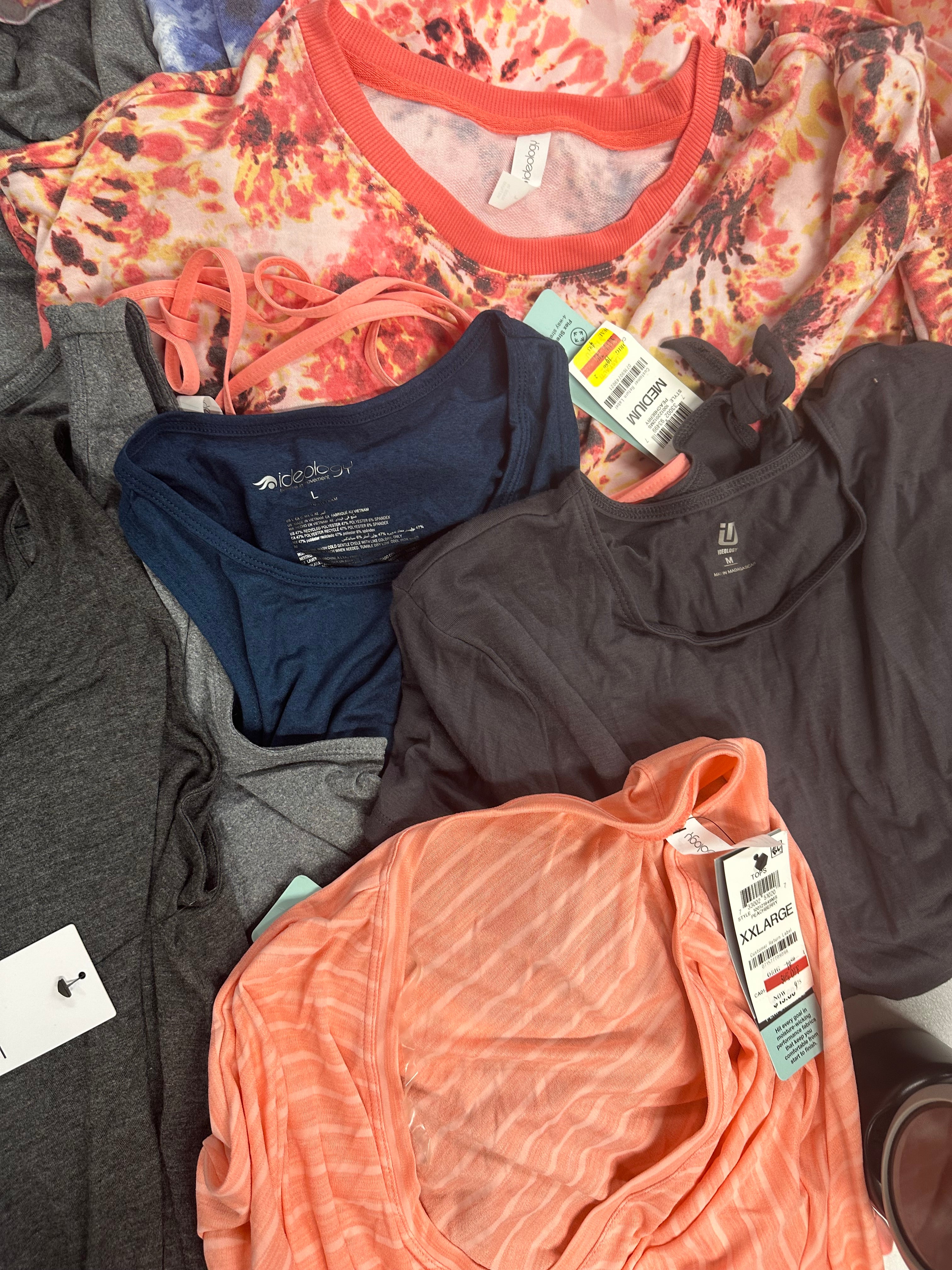 Women's Clothing Tops Wholesale Lot, POLO RALPH LAUREN, LUCKY BRAND, COLUMBIA, IDEOLOGY, 19 items, Shelf Pulls, MSRP $534