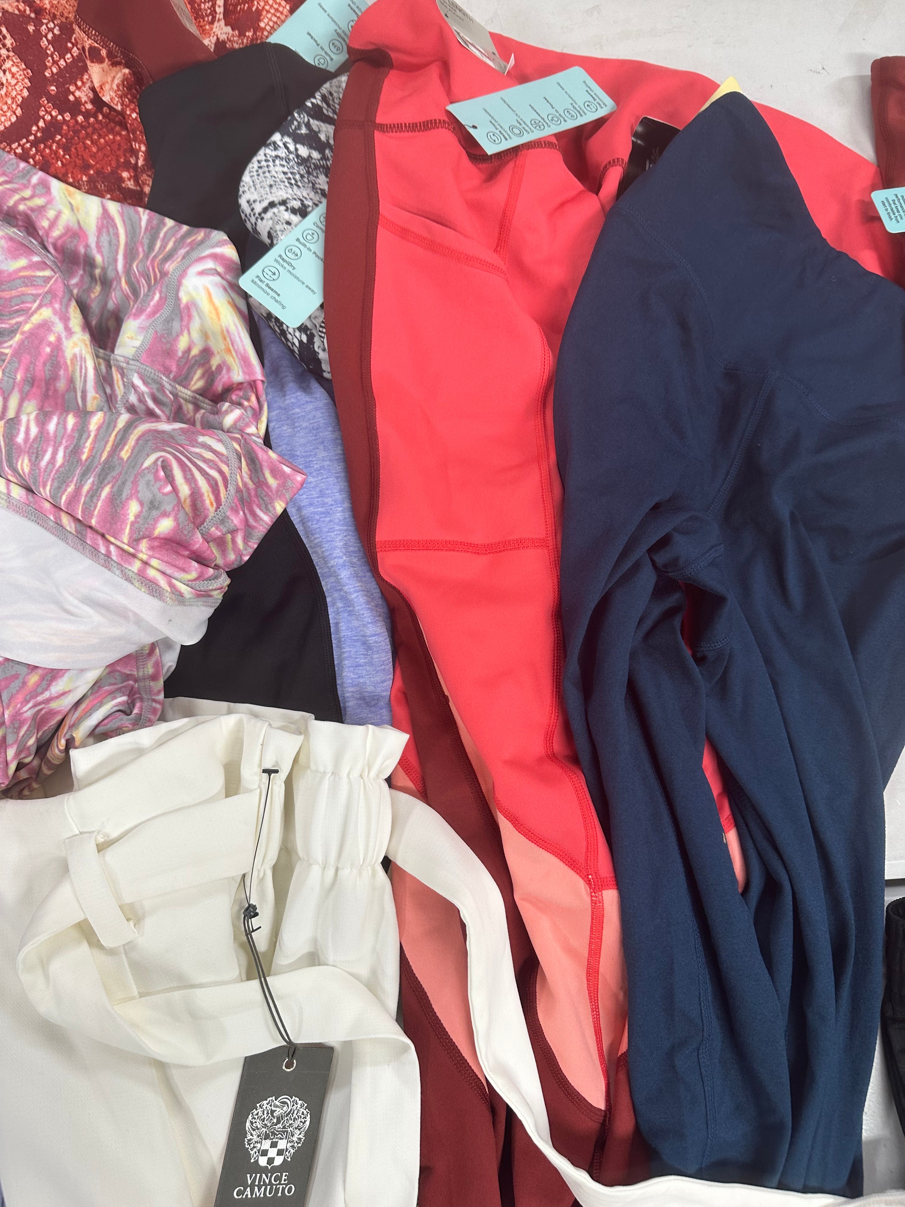 Women's Clothing Bottoms Wholesale Lot, NIKE, LAUREN RALPH LAUREN, VINCE CAMUTO and more, 12 items, Shelf Pulls, MSRP $594