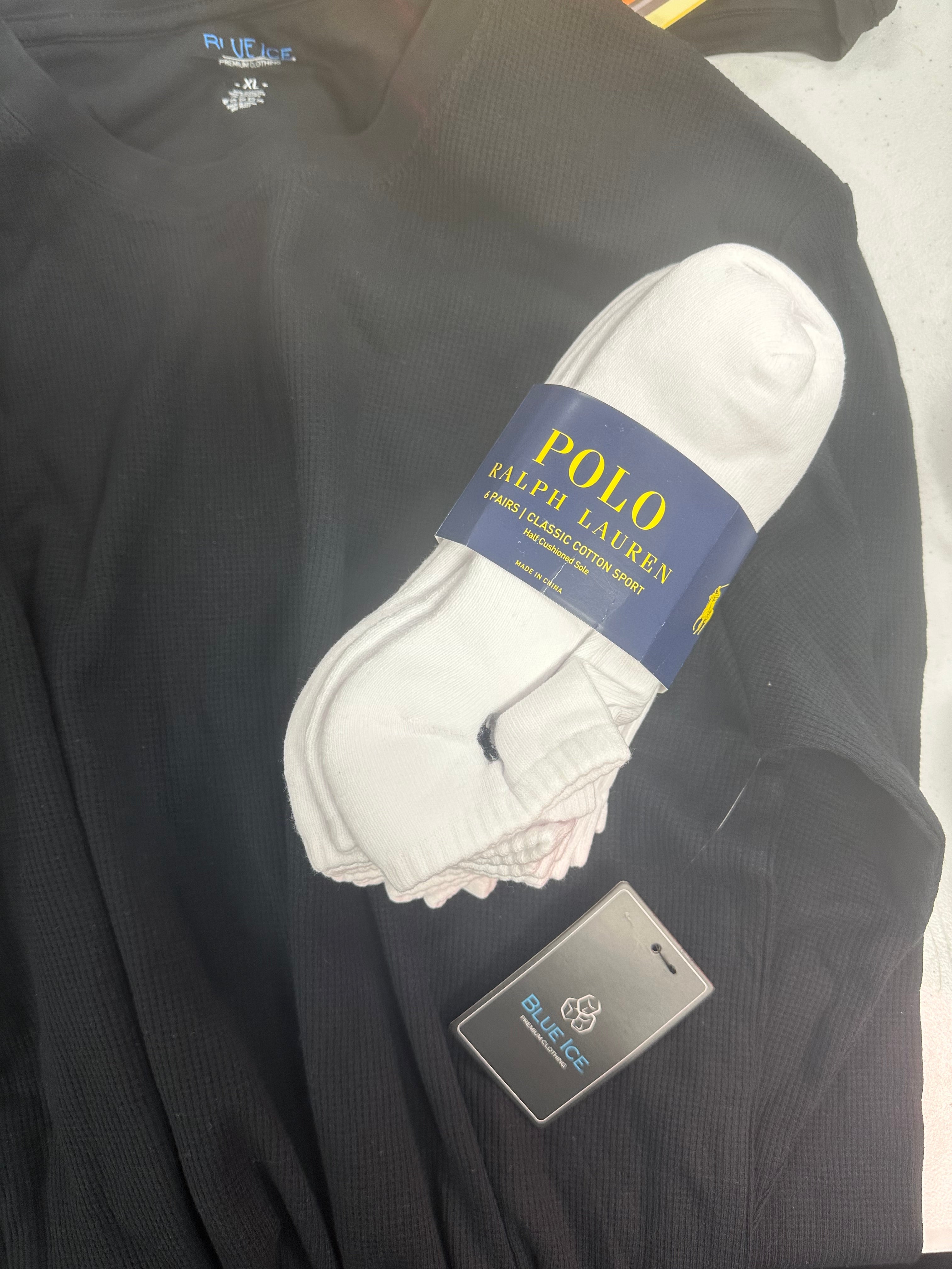 Men's Clothing Assorted Wholesale Lot, SPERRY, POLO RALPH LAUREN, AND NOW THIS, SUN + STONE, HEAT HOLDERS and more, 10 items, Shelf Pulls, MSRP $404