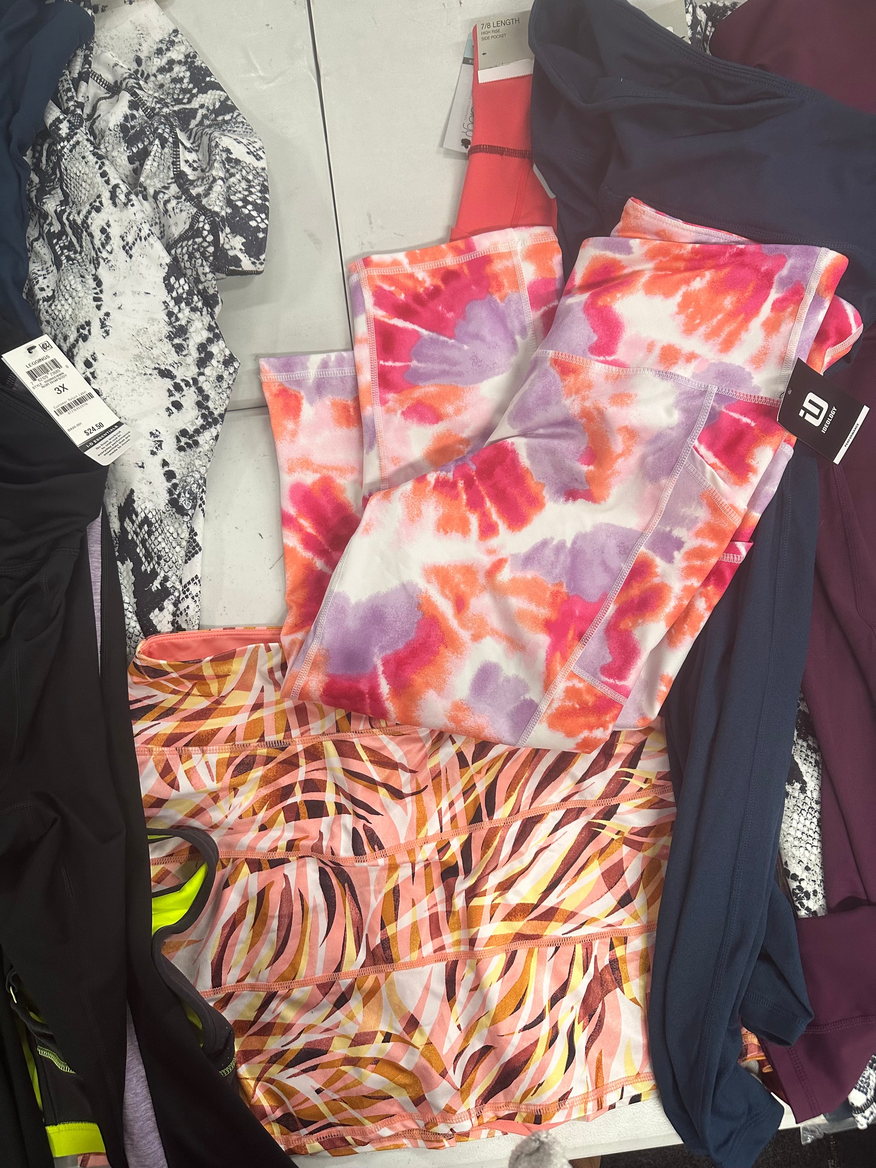 Women's Clothing Activewear Leggings and others, IDEOLOGY Wholesale Lot, 12 items, Shelf Pulls, MSRP $423