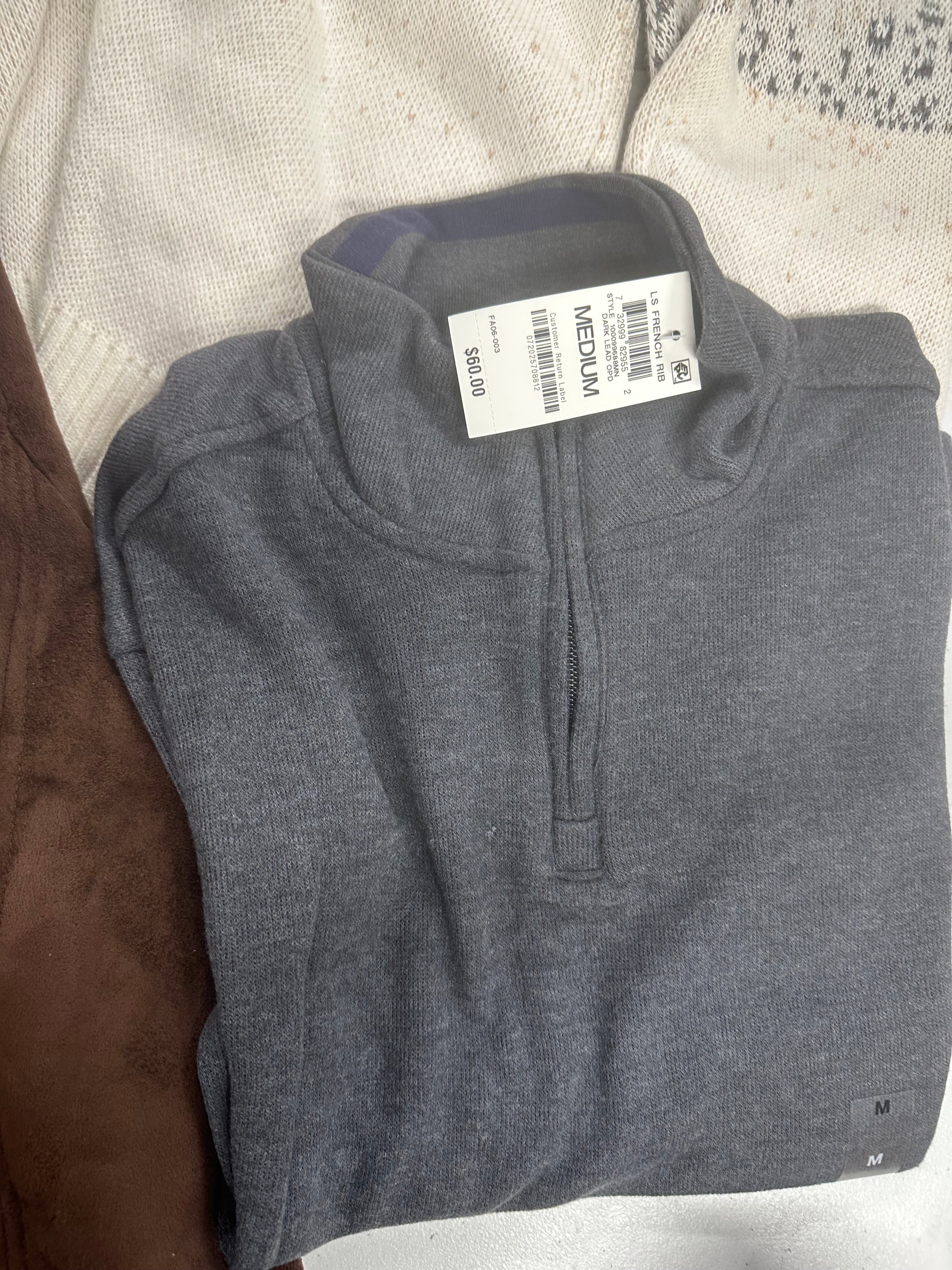 Men's Clothing Winter Lot Wholesale Lot, PERRY ELLIS, ALFANI, CLUB ROOM, 6 items, Shelf Pulls, MSRP $516