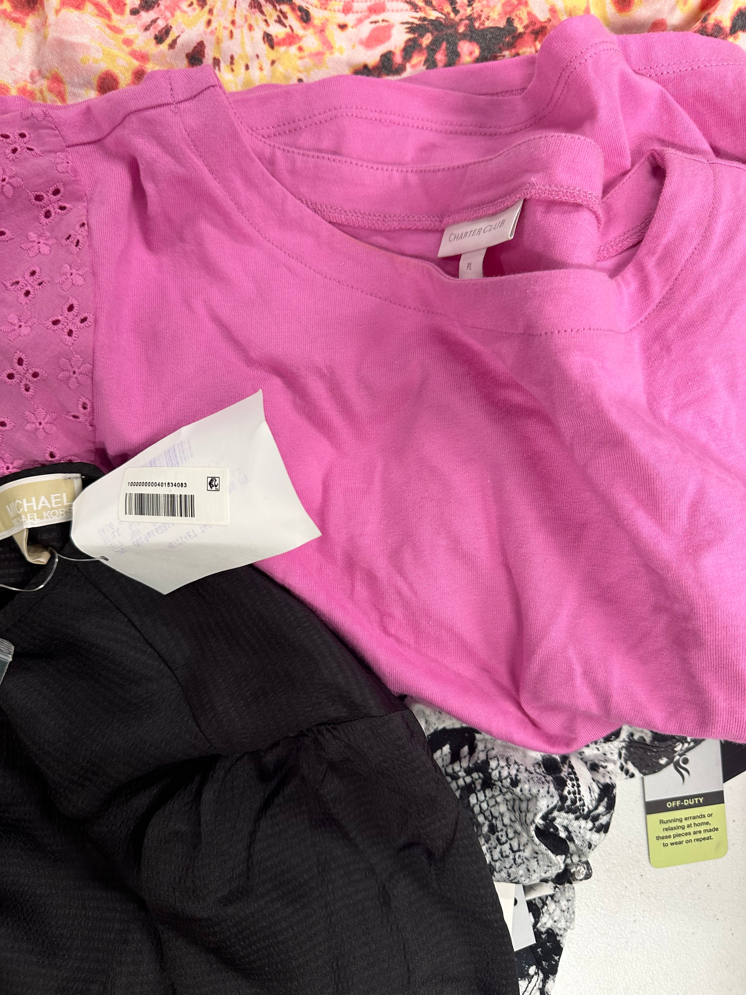 Women's Clothing Tops and Other Wholesale Lot, POLO RALPH LAUREN, MICHAEL KORS, FREE PEOPLE, COTTON ON and more, 12 items, Shelf Pulls, MSRP $698