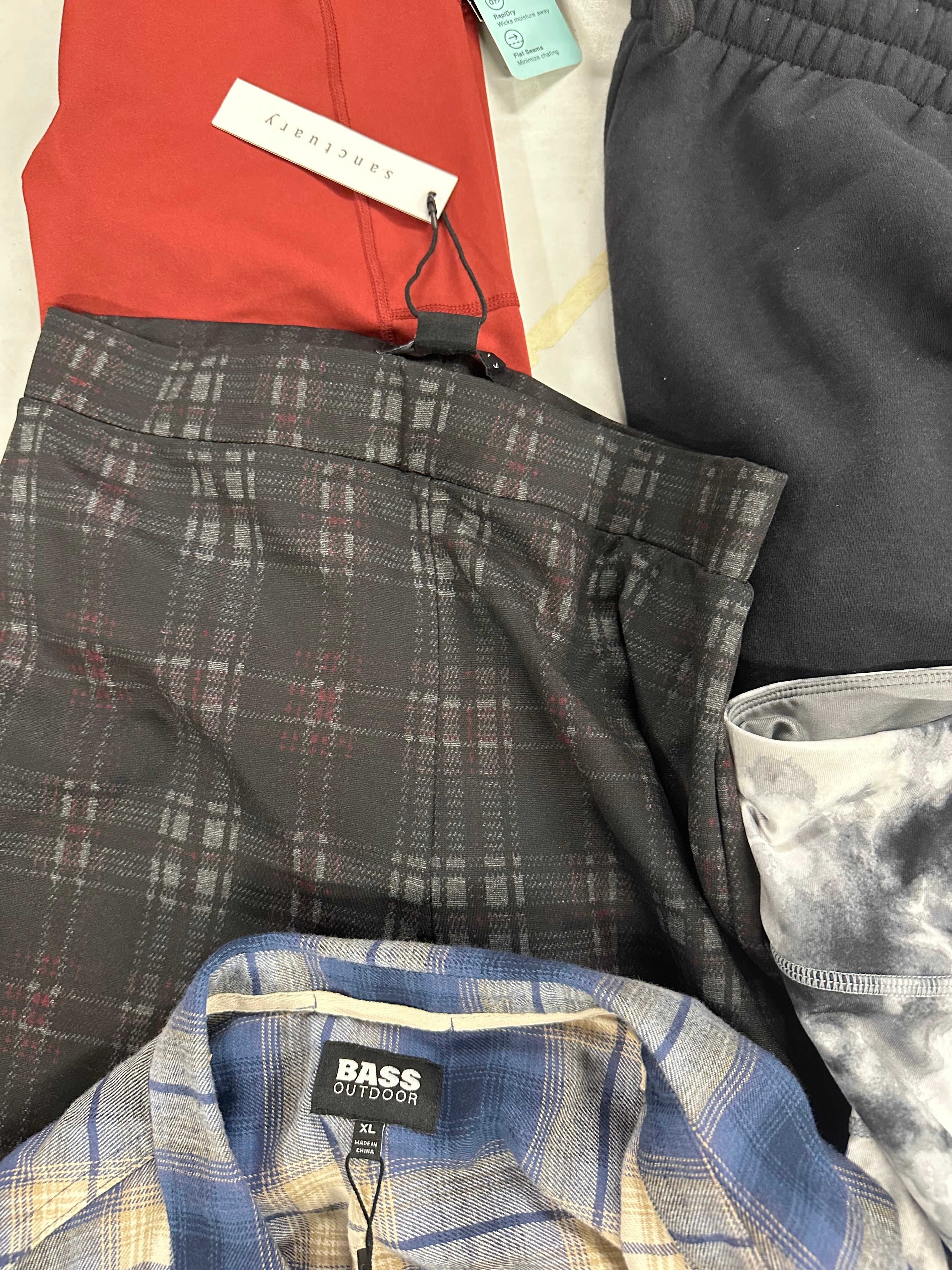 Women's Clothing Assorted Wholesale Lot, ADIDAS, POLO RALPH LAUREN, FREE PEOPLE, NATORI, VINCE CAMUTO and more, 14 items, Shelf Pulls, MSRP $683