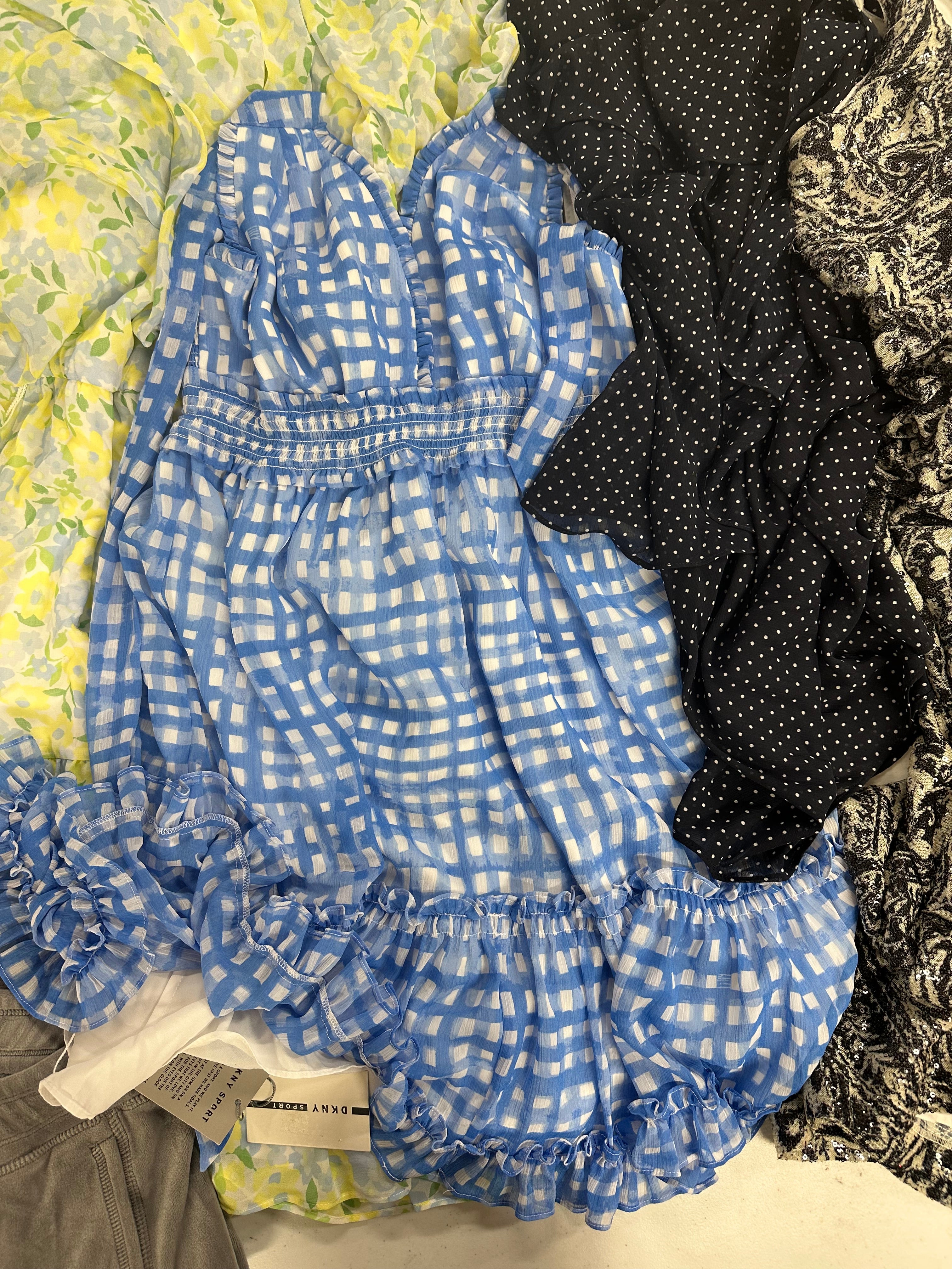 Women's Clothings Dress & Others Wholesale Lot, LAUREN RALPH LAUREN, CALVIN KLEIN, PUMA, DKNY and more, 9 items, CUSTOMER RETURNS
