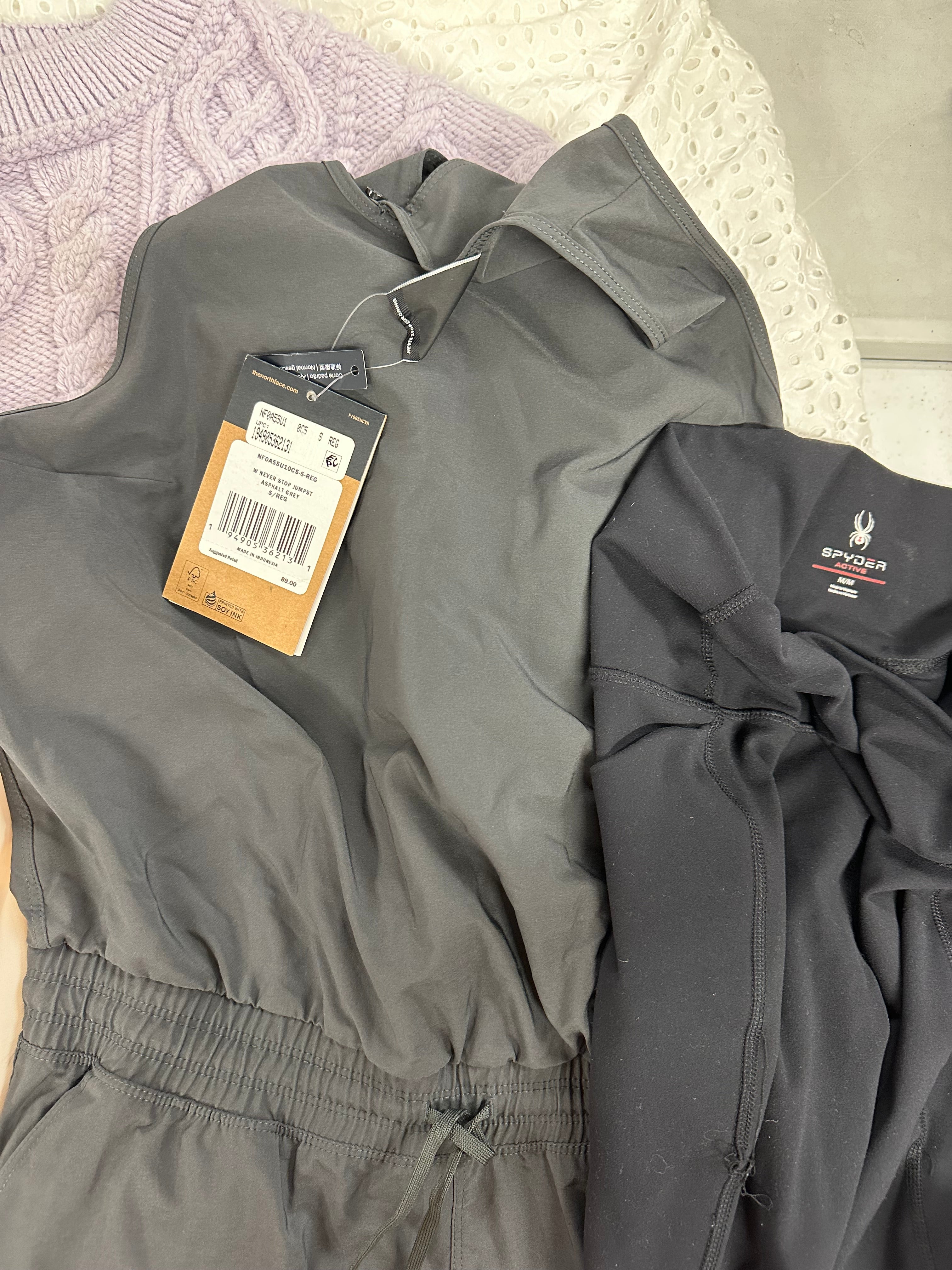 Women's Clothing Assorted Wholesale Lot, POLO RALPH LAUREN, FREE PEOPLE, NORTH FACE, SPYDER, GUESS and more, 11 items, CUSTOMER RETURNS, MSRP $1,104