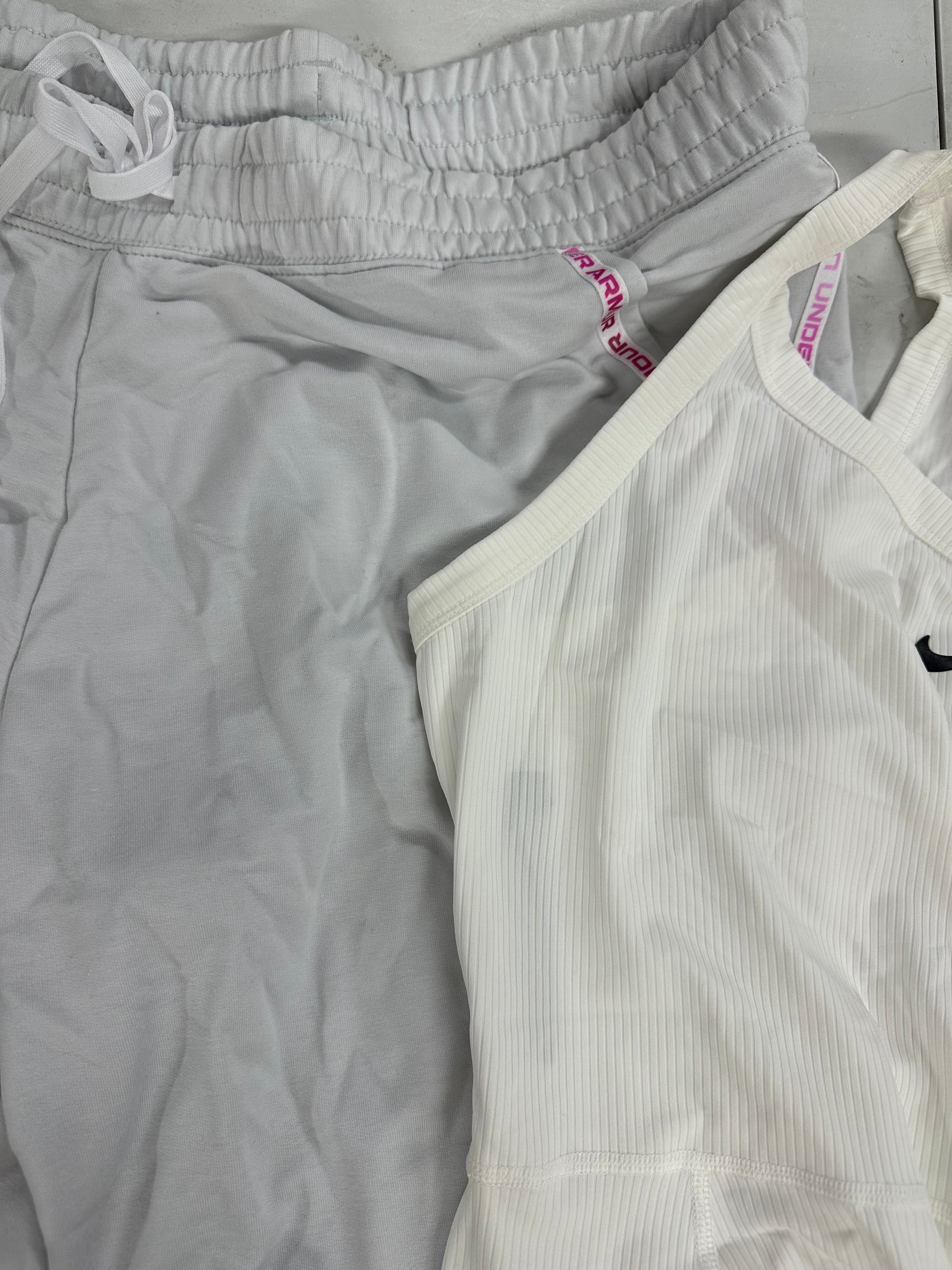 Women's Clothing Activewear Assorted Wholesale Lot, ADIDAS, UNDER ARMOUR, NIKE, DKNY and more, 10 items, CUSTOMER RETURNS