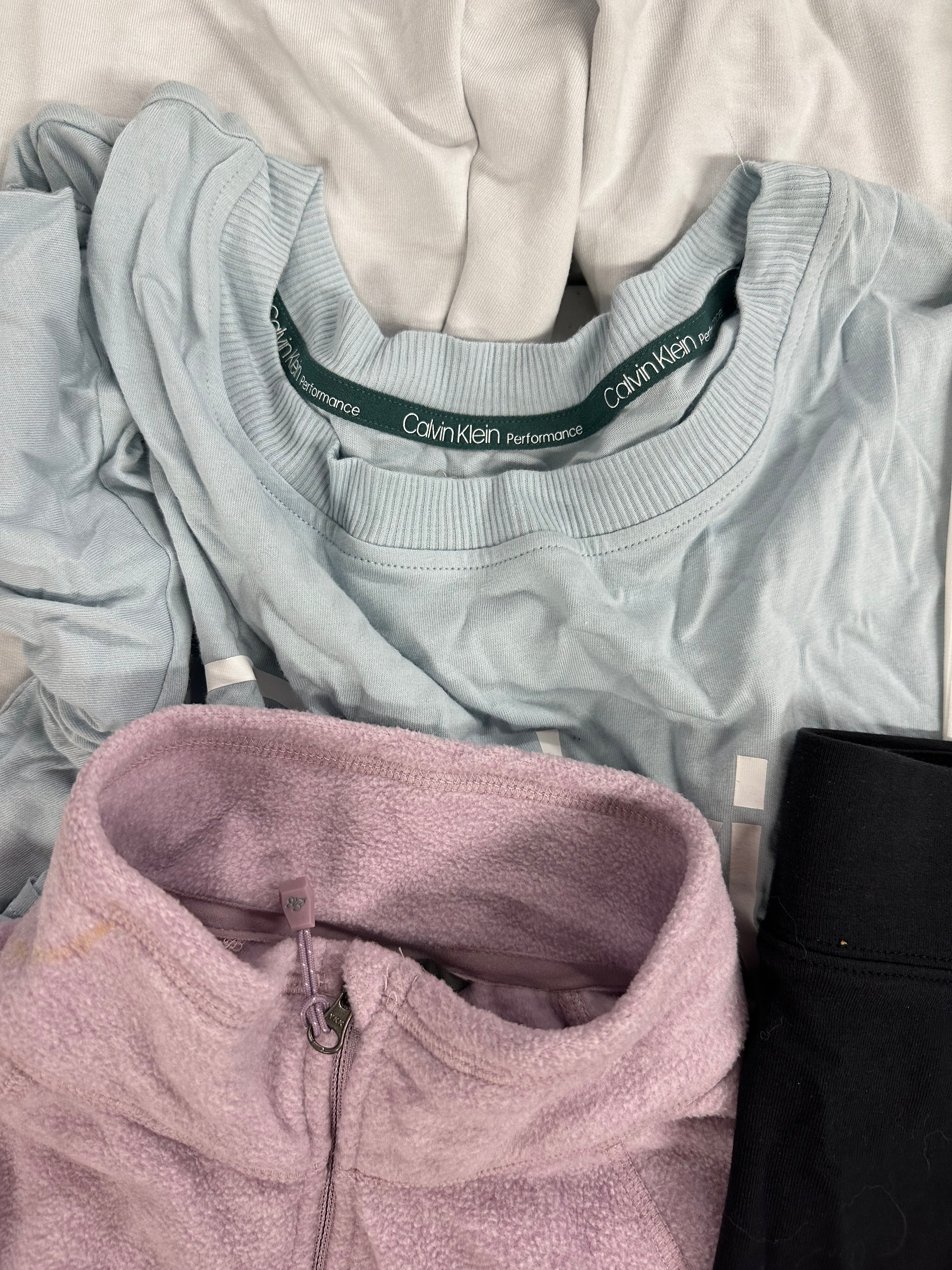 Women's Clothing Activewear Assorted Wholesale Lot, ADIDAS, UNDER ARMOUR, NIKE, DKNY and more, 10 items, CUSTOMER RETURNS
