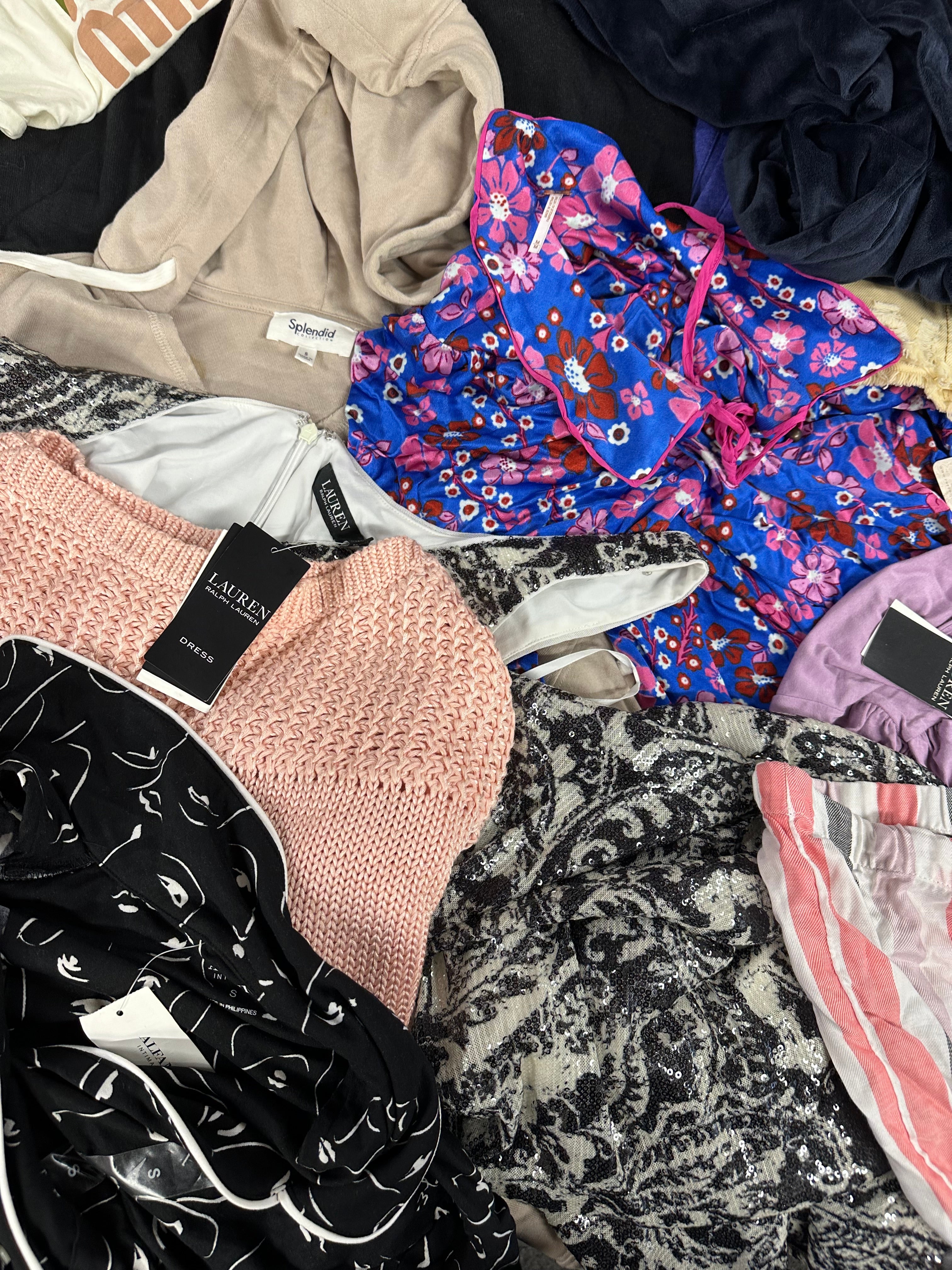Women's Clothings Assorted Wholesale lot, NIKE, FREE PEOPLE, CALVIN KLEIN, SPLENDID, POLO RALPH LAUREN, MICHAEL KORS, MARMOT AND MORE, 16 items, CUSTOMER RETURNS