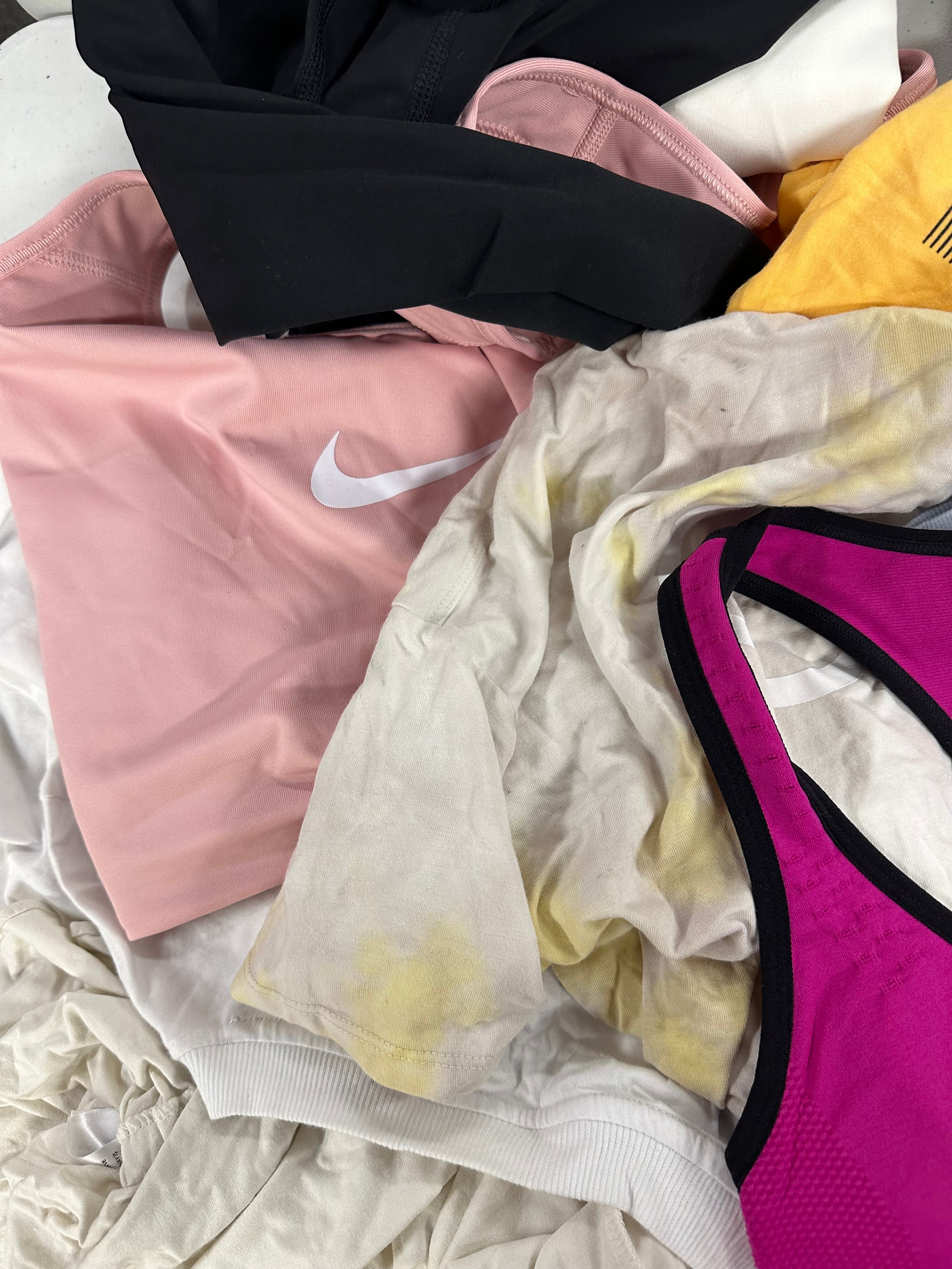 Women's Clothings Assorted, Wholesale Lot, NIKE, FREE PEOPLE, ADIDAS, DKNY and more, 15 items, CUSTOMER RETURNS
