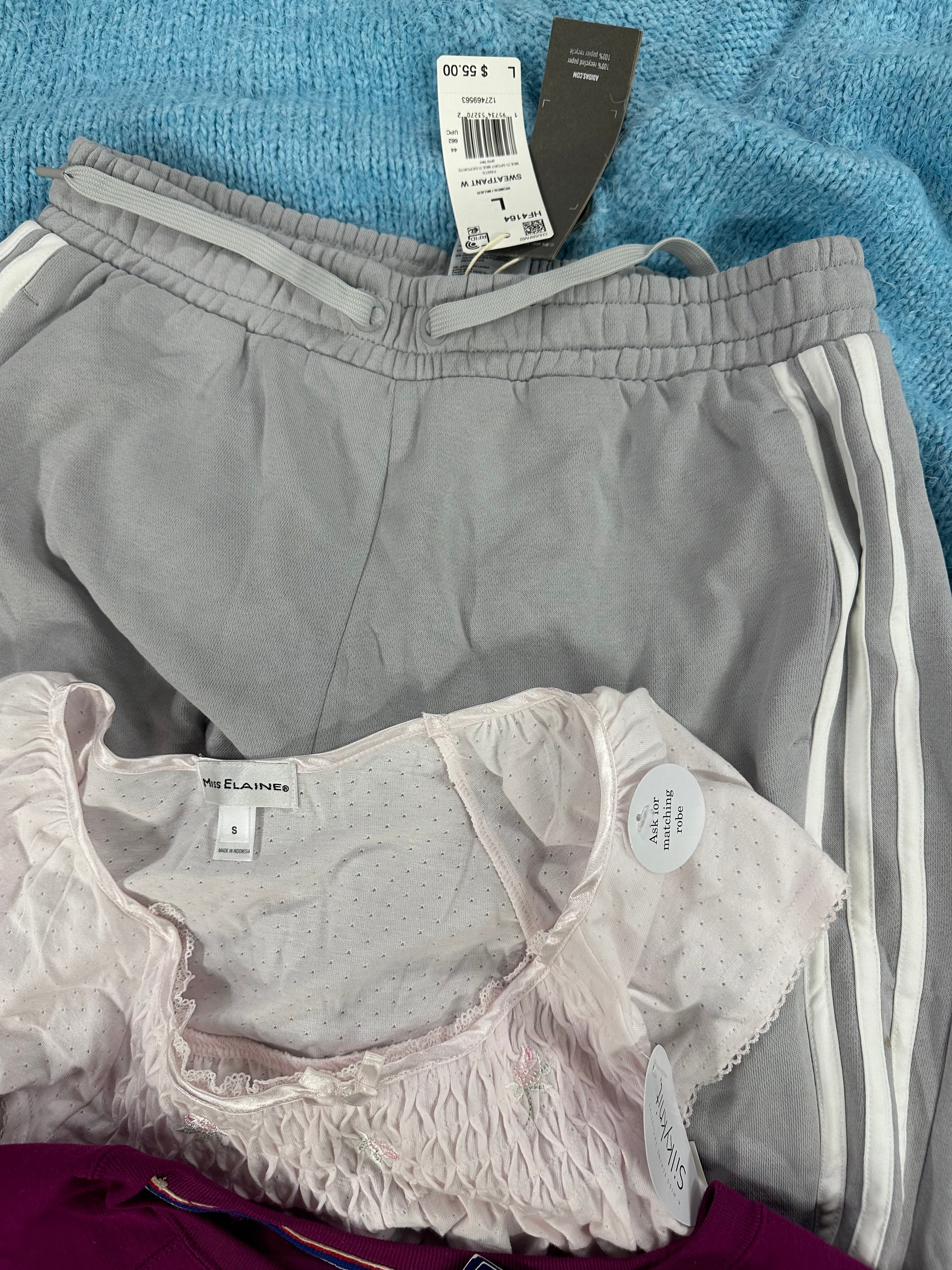 Women's Clothing Assorted Wholesale Lot, JOE'S JEANS, TRINA TURK, FREE PEOPLE, ADIDAS, SPANX and more, 11 items, CUSTOMER RETURNS