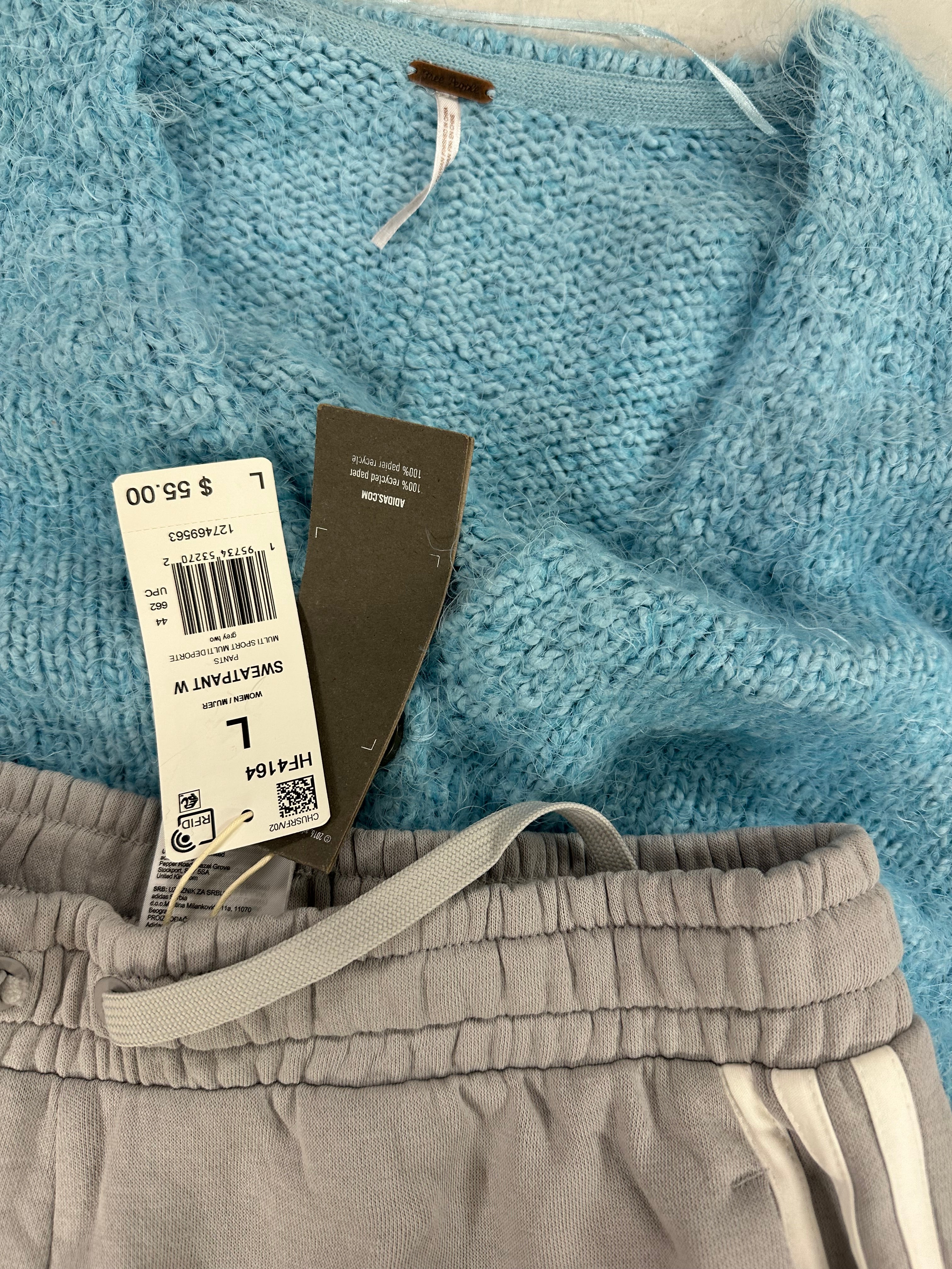 Women's Clothing Assorted Wholesale Lot, JOE'S JEANS, TRINA TURK, FREE PEOPLE, ADIDAS, SPANX and more, 11 items, CUSTOMER RETURNS