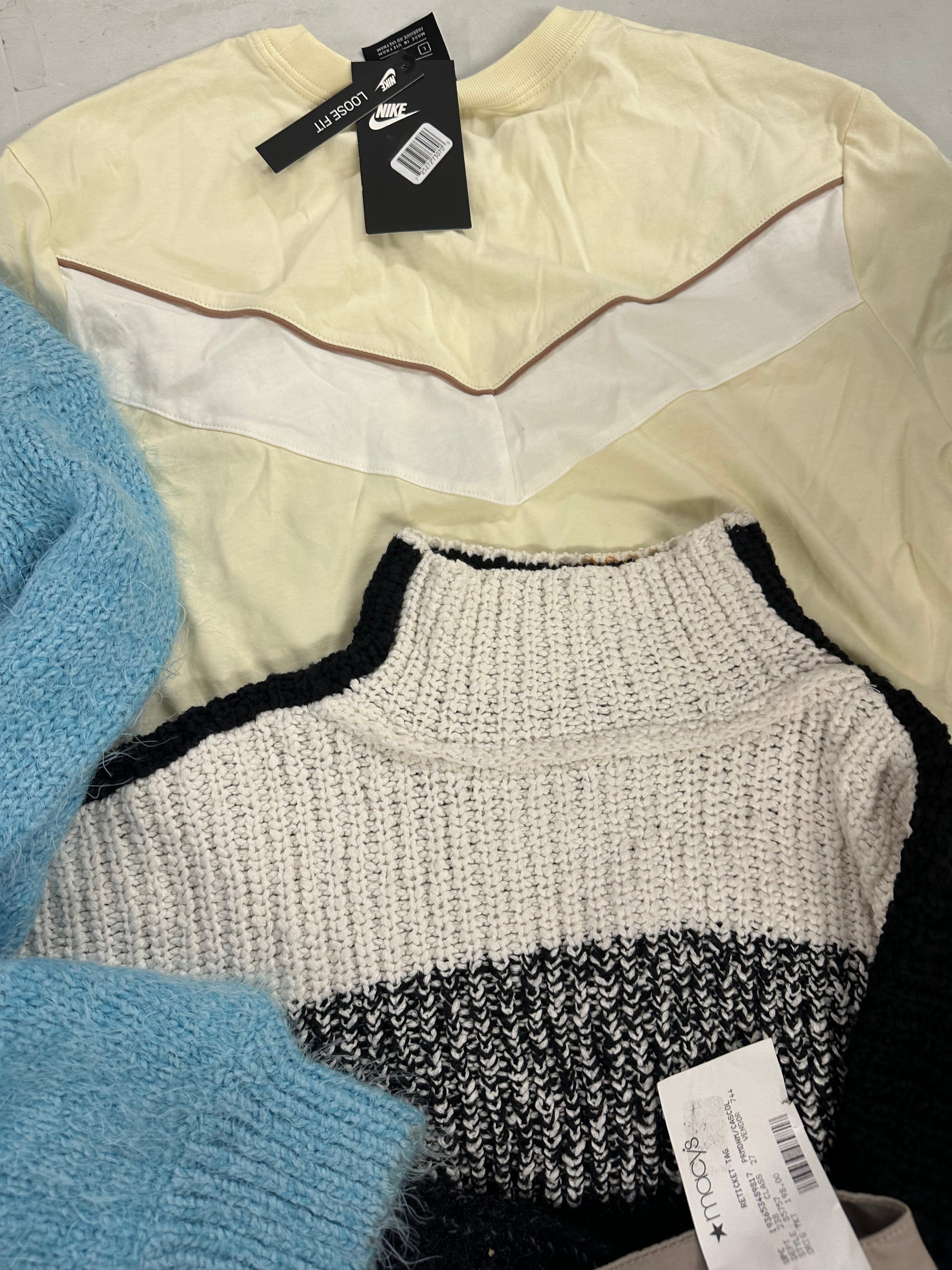 Women's Clothing Assorted Wholesale Lot, JOE'S JEANS, TRINA TURK, FREE PEOPLE, ADIDAS, SPANX and more, 11 items, CUSTOMER RETURNS