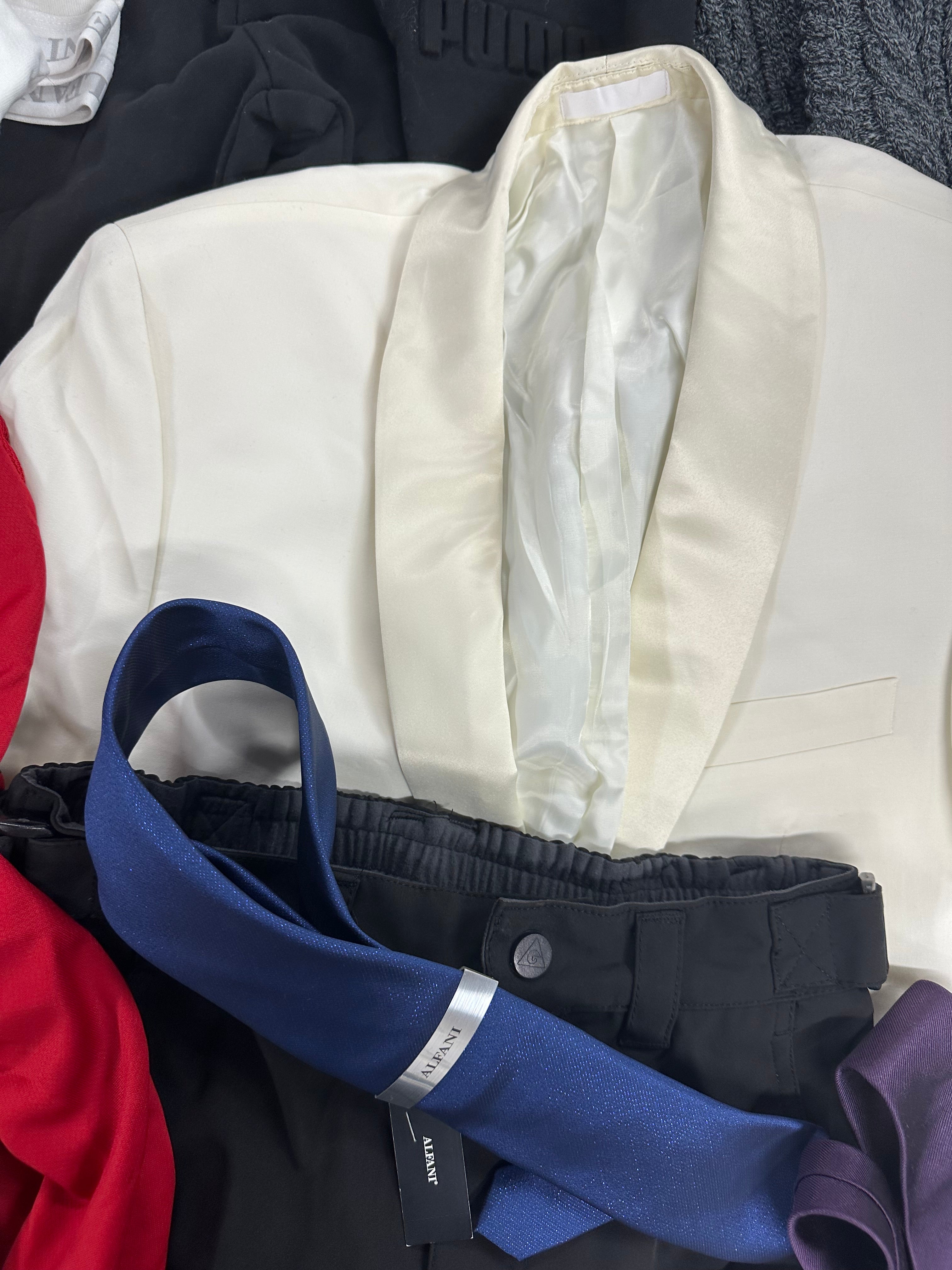 Men's Clothing Assorted Wholesale Lot, PUMA, RALPH LAUREN, ADIDAS, ALFANI, GERRY and more, 13 items, CUSTOMER RETURNS