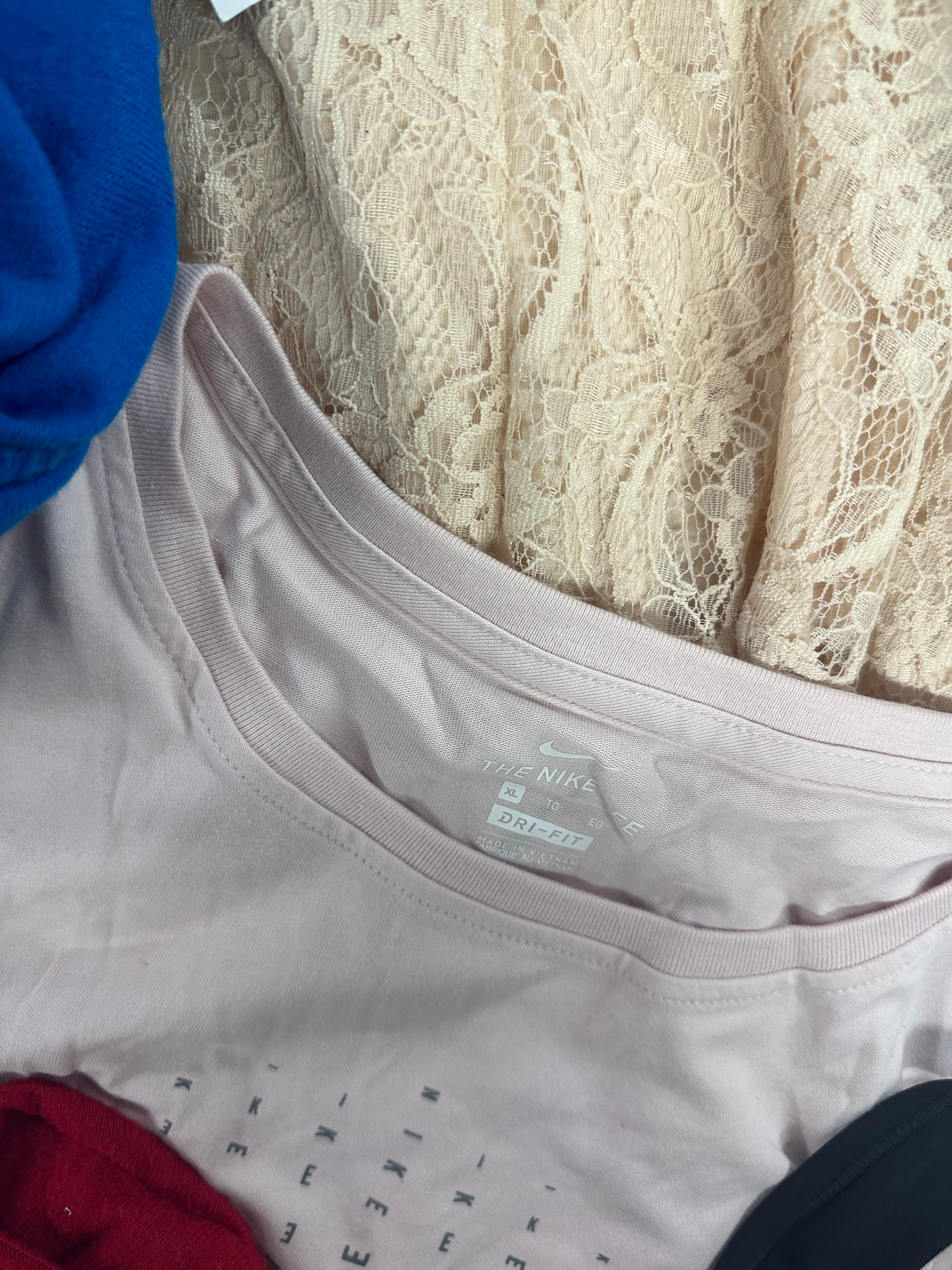 Women's Clothings Assorted Wholesale Lot, PUMA, ADIDAS, FREE PEOPLE, CHAMPION, VINCE CAMUTO and more, 15 items, CUSTOMER RETURNS