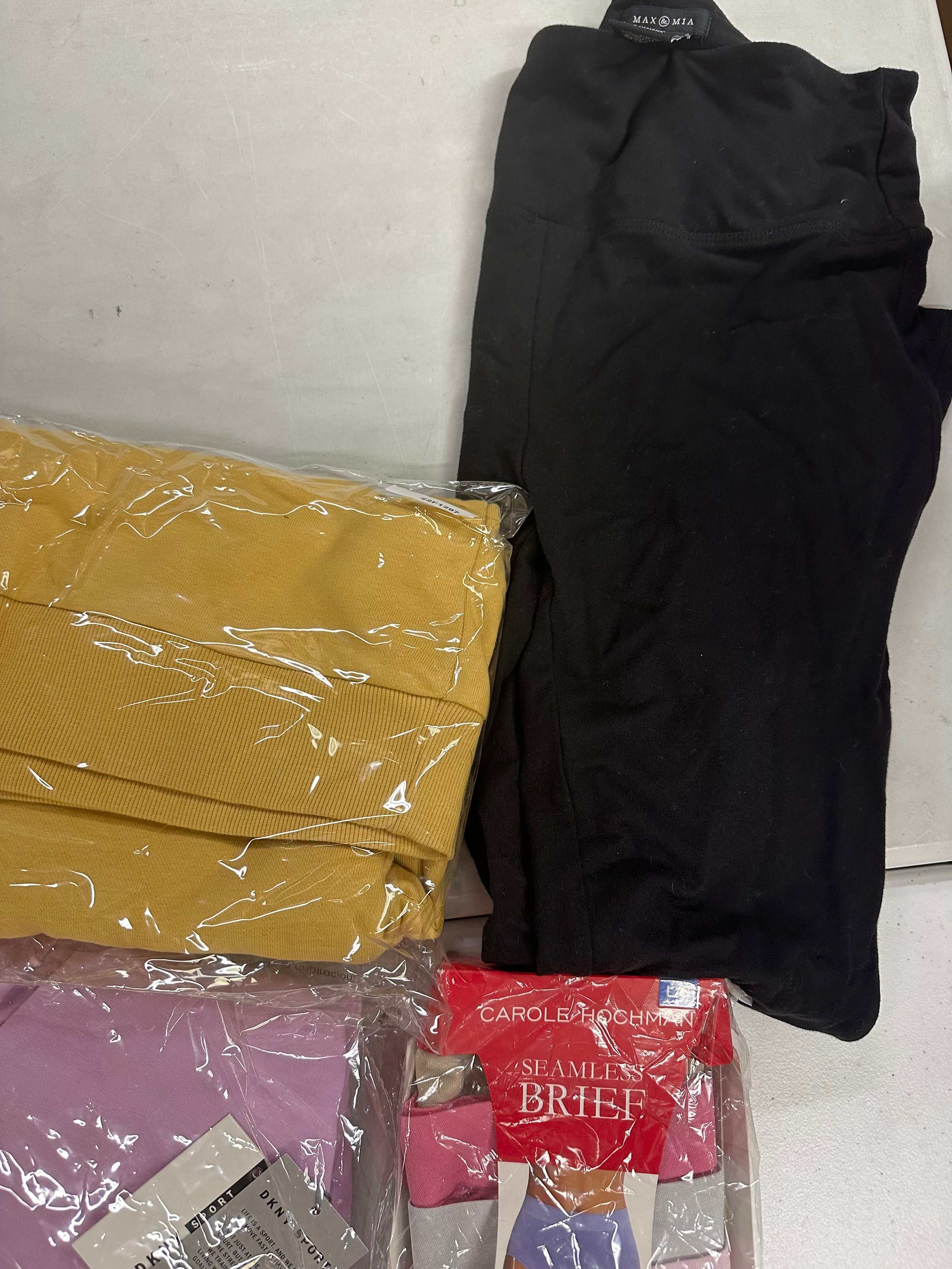 Women's Clothing Assorted Wholesale Lot, LUCKY BRAND, DKNY, POLO RALPH LAUREN, CALVIN KLEIN, NATORI  and more, 13 items, CUSTOMER RETURNS