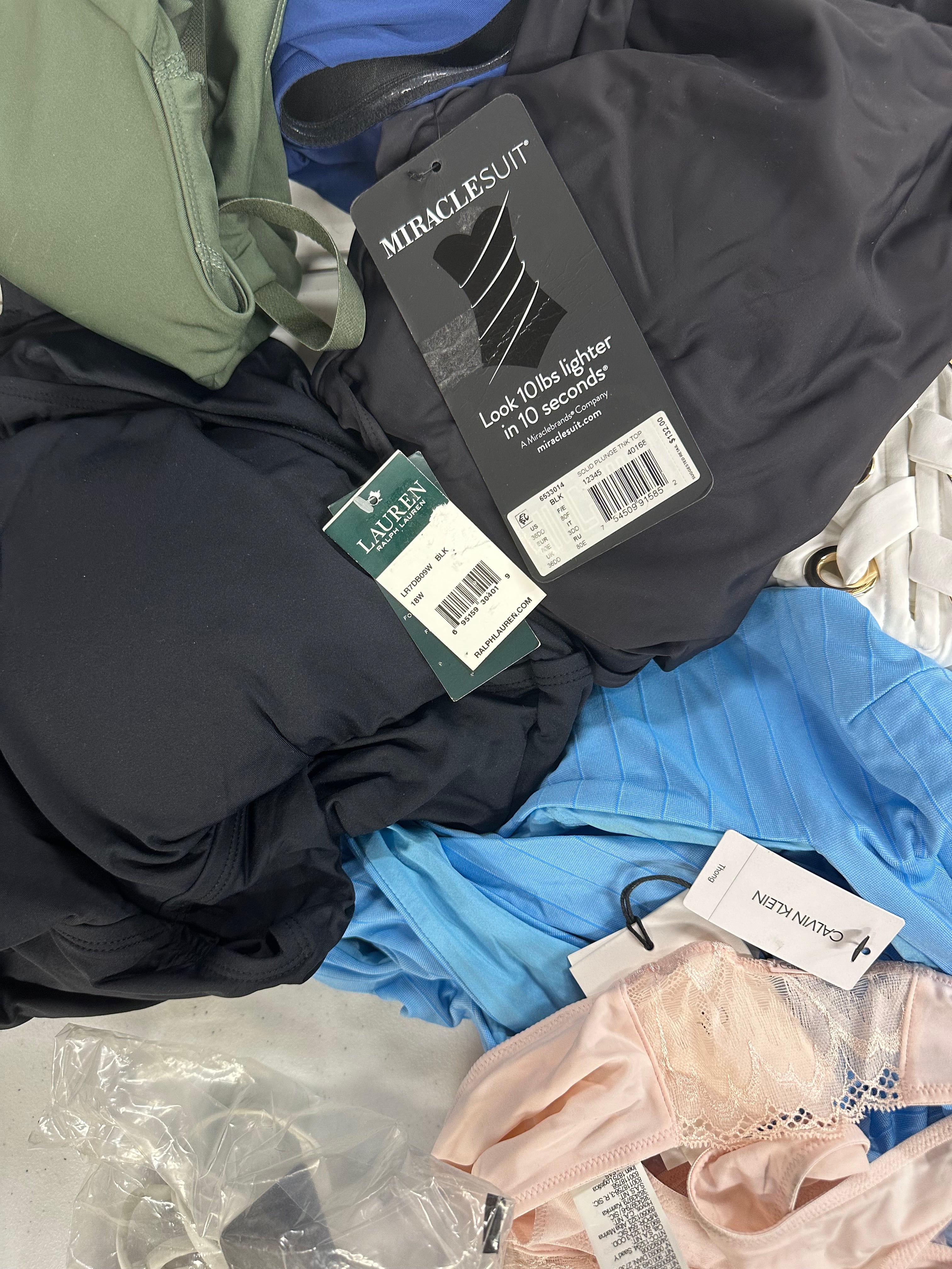 Women's Clothing Assorted Wholesale Lot, POLO RALPH LAUREN, MICHAEL KORS, JOE'S JEANS, DKNY, BEBE, CALVIN KLEIN, ONIAand more, 16 items, CUSTOMER RETURNS