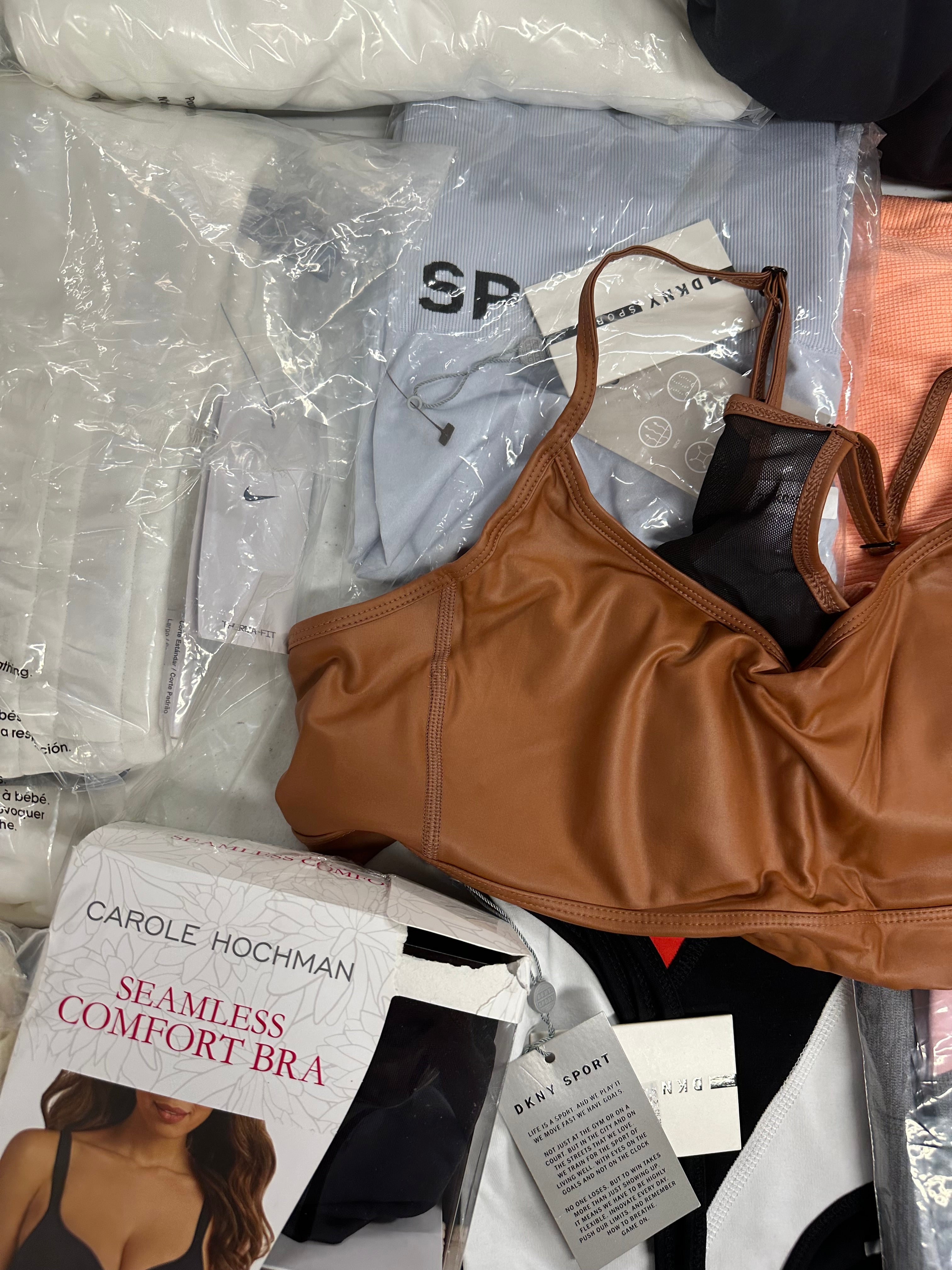 Women's Clothing Assorted Wholesale Lot, POLO RALPH LAUREN, DKNY, NIKE, FREE PEOPLE, ADIDAS, and more, 14 items, CUSTOMER RETURNS