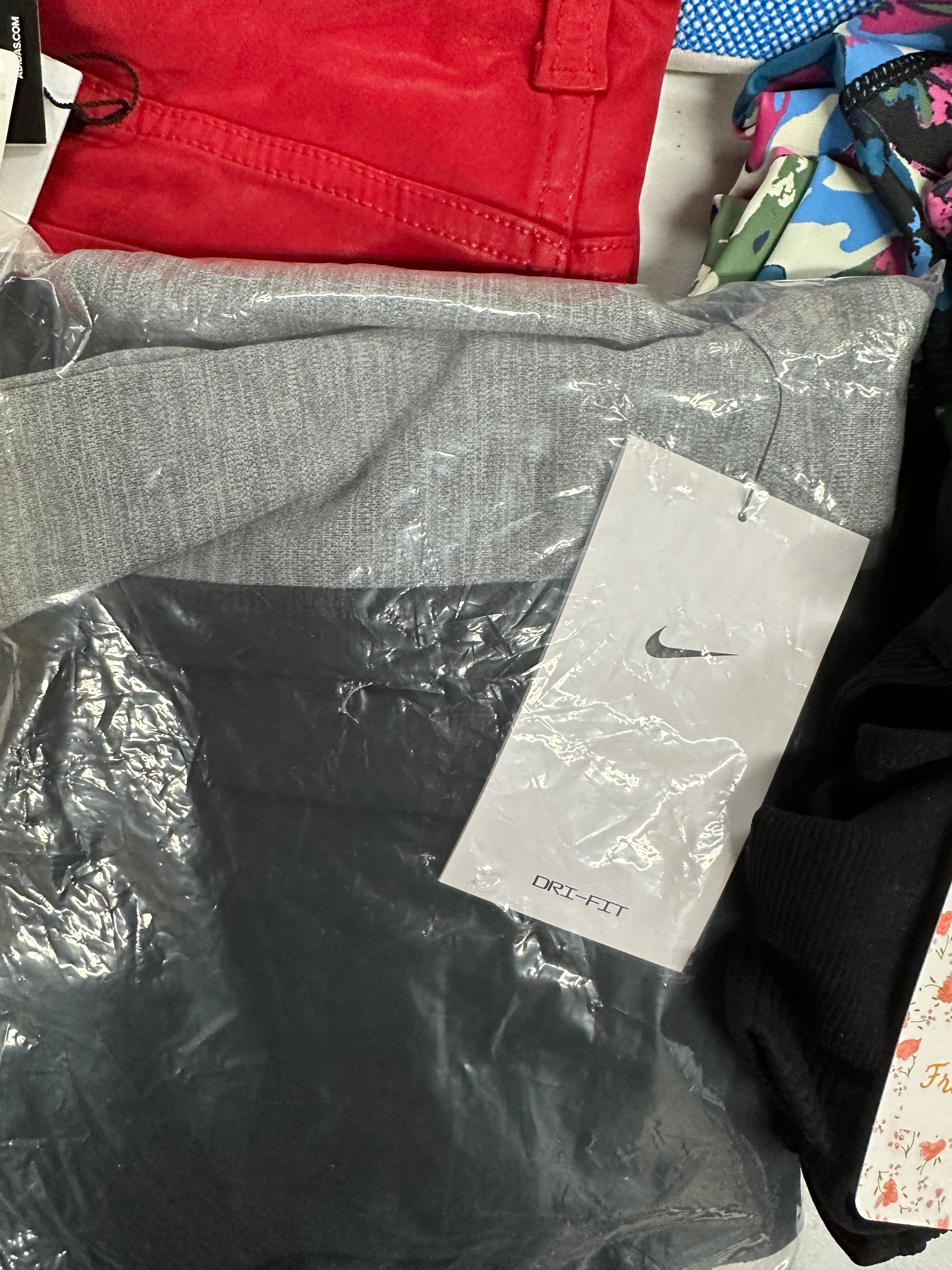 Women's Clothings Assorted Wholesale Lot, NIKE, LUCKY BRAND, CALVIN KLEIN, ADIDAS, DKNY,JOE'S JEANS, NATORI and more, 17 items, CUSTOMER RETURNS
