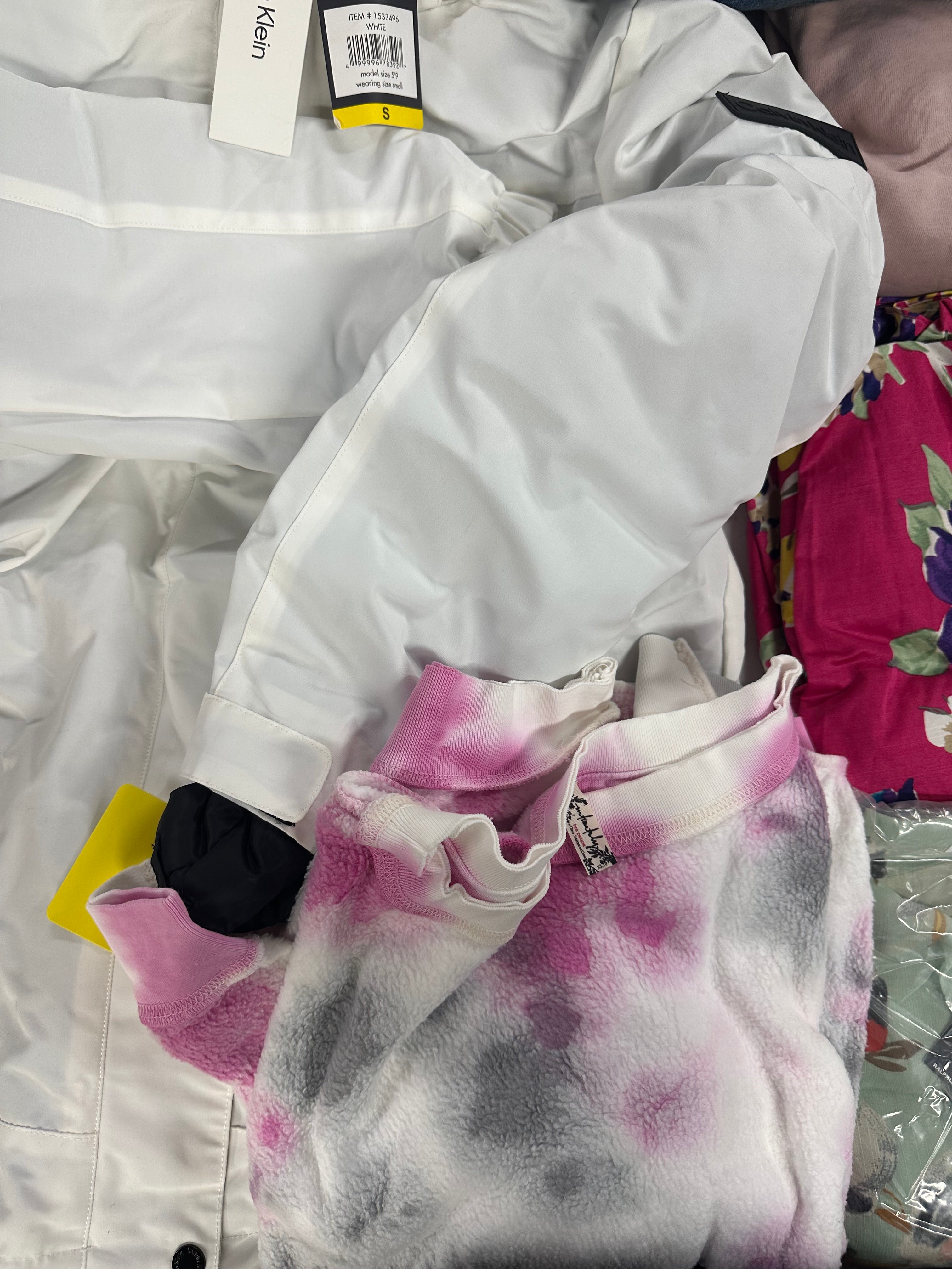 Women's Clothing Assorted Wholesale Lot, LAUREN RALPH LAUREN, MICHAEL KORS , CALVIN KLEIN, NIKE, FREE PEOPLE and more, 11 items, CUSTOMER RETURNS