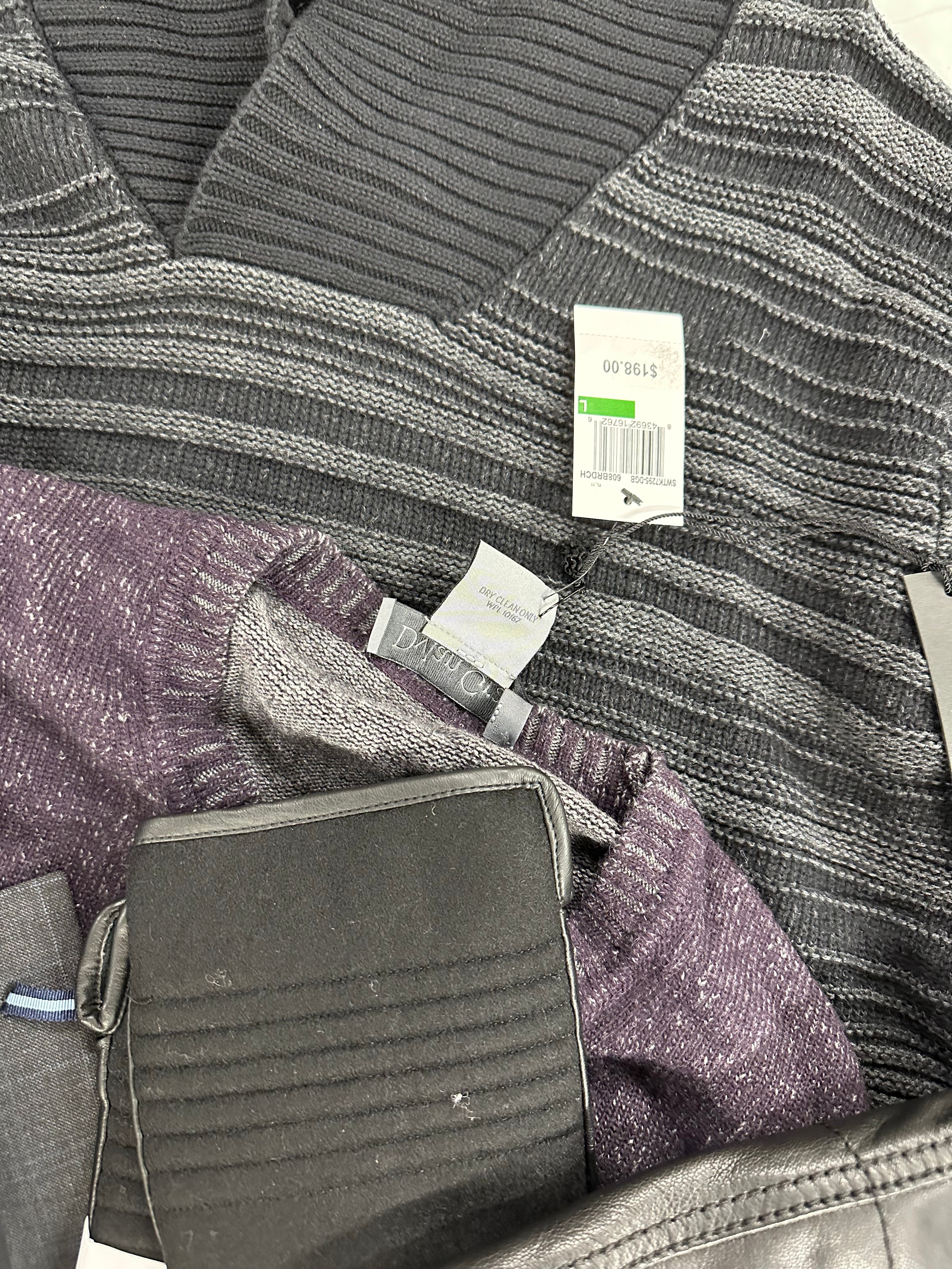 Men's Clothing Assorted Wholesale Lot, TOMMY HILFIGER, RALPH LAUREN, COLE HAAN, CALVIN KLEIN, STEVE MADDEN, RYAN SEACREST and more, 10 items, Shelf Pulls, MSRP $1,437