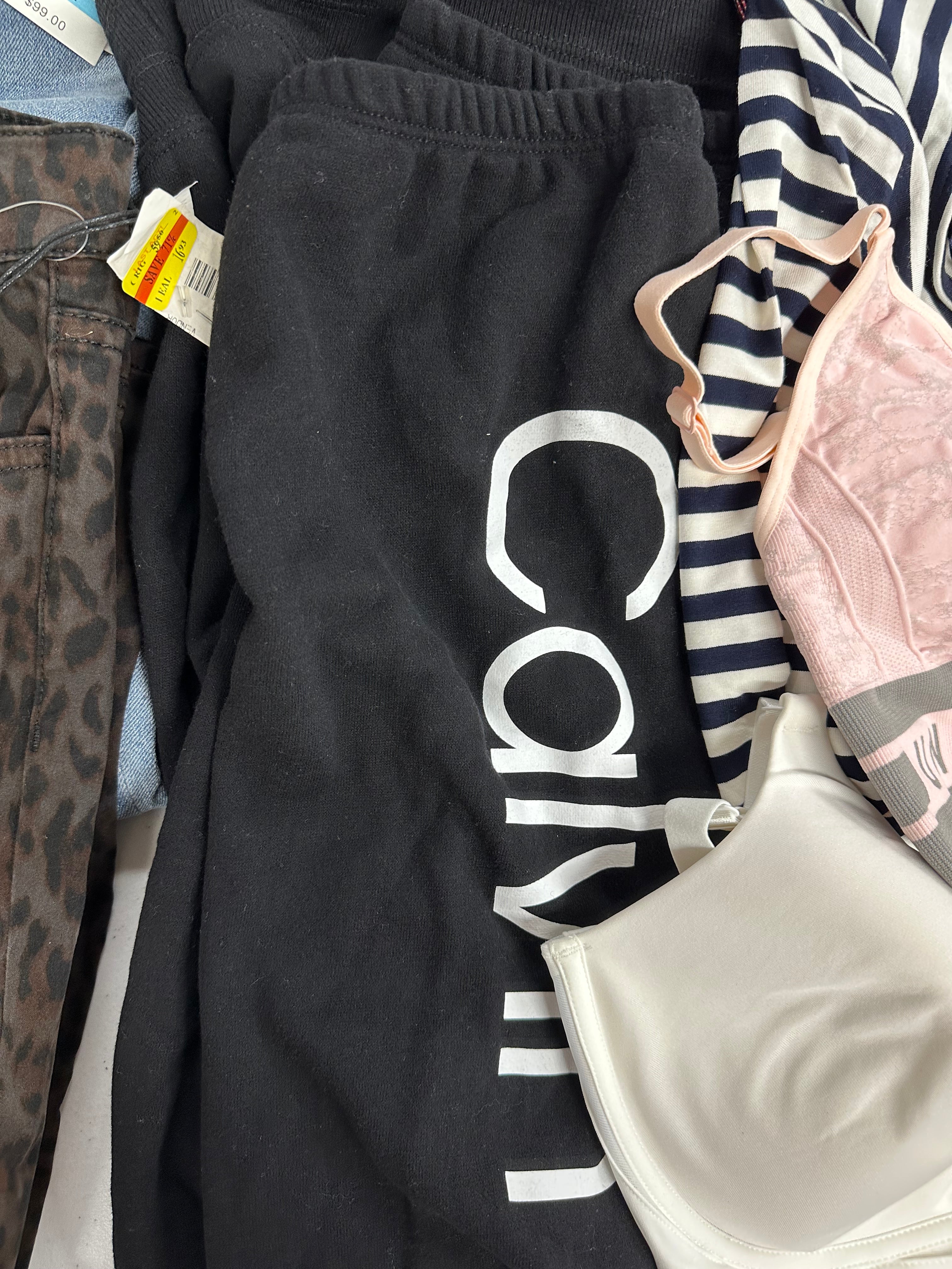 Women's Clothing Pants & Others, Wholesale Lot, JOE'S, UNDER ARMOUR, CALVIN KLEIN, SUNDRY, NIKE, KASPER, SAGE and more, 16 items, Shelf Pulls, MSRP $1,595