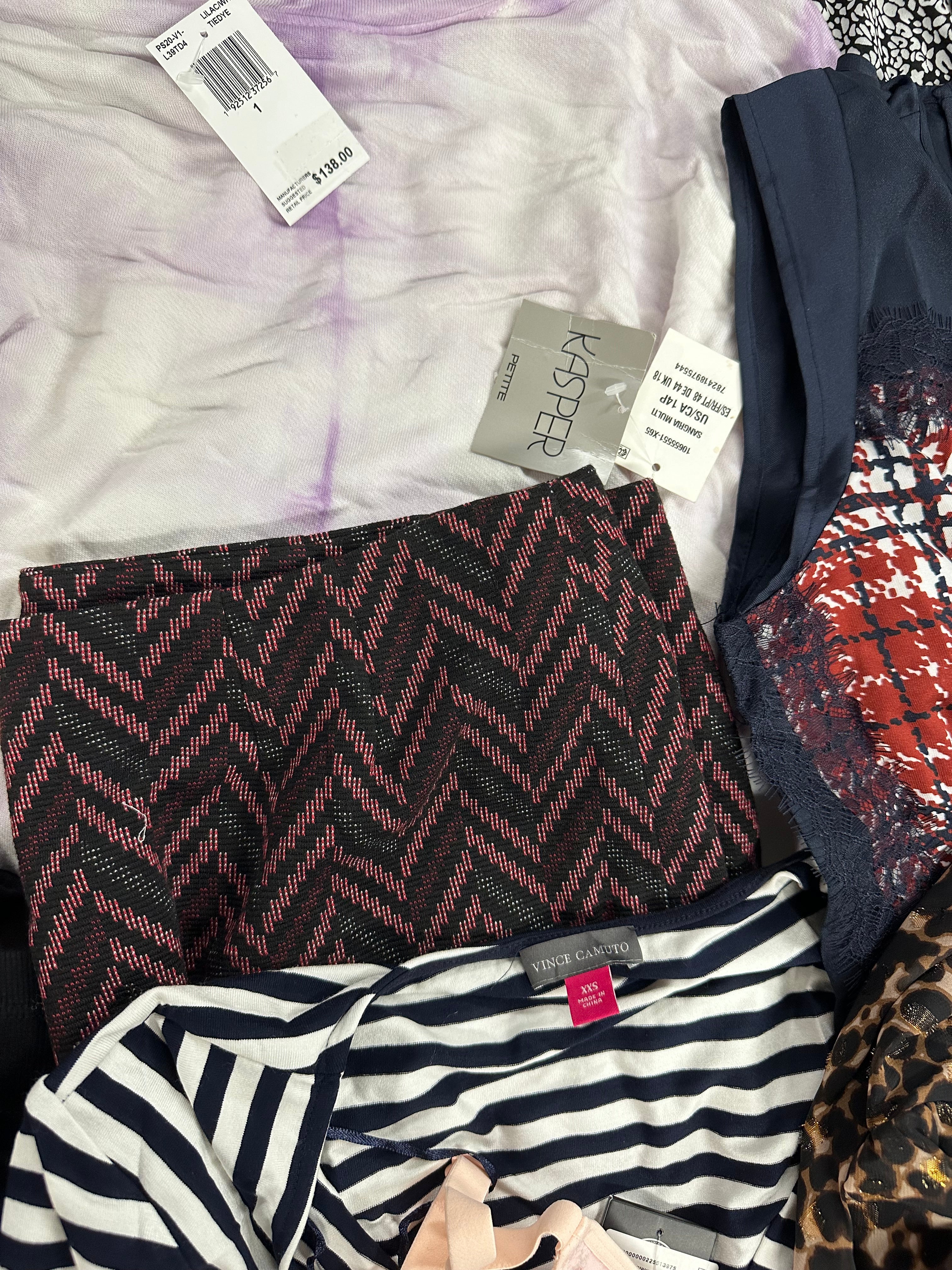 Women's Clothing Pants & Others, Wholesale Lot, JOE'S, UNDER ARMOUR, CALVIN KLEIN, SUNDRY, NIKE, KASPER, SAGE and more, 16 items, Shelf Pulls, MSRP $1,595