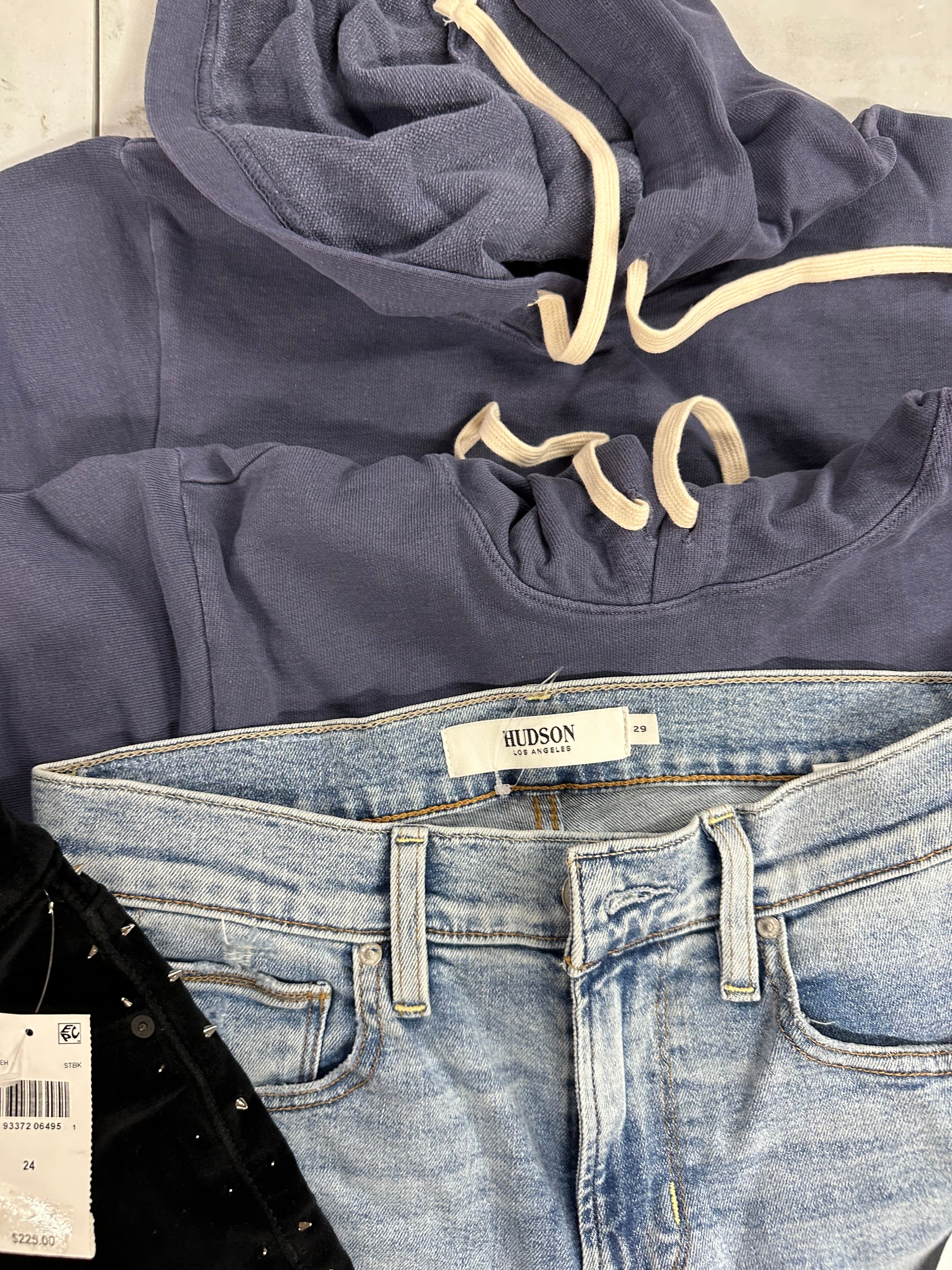Women's Clothing Assorted Wholesale Lot, THEORY, Joe,s, HUDSON, AMERICAN APPAREL and more, 13 items, Shelf Pulls, MSRP $1,624